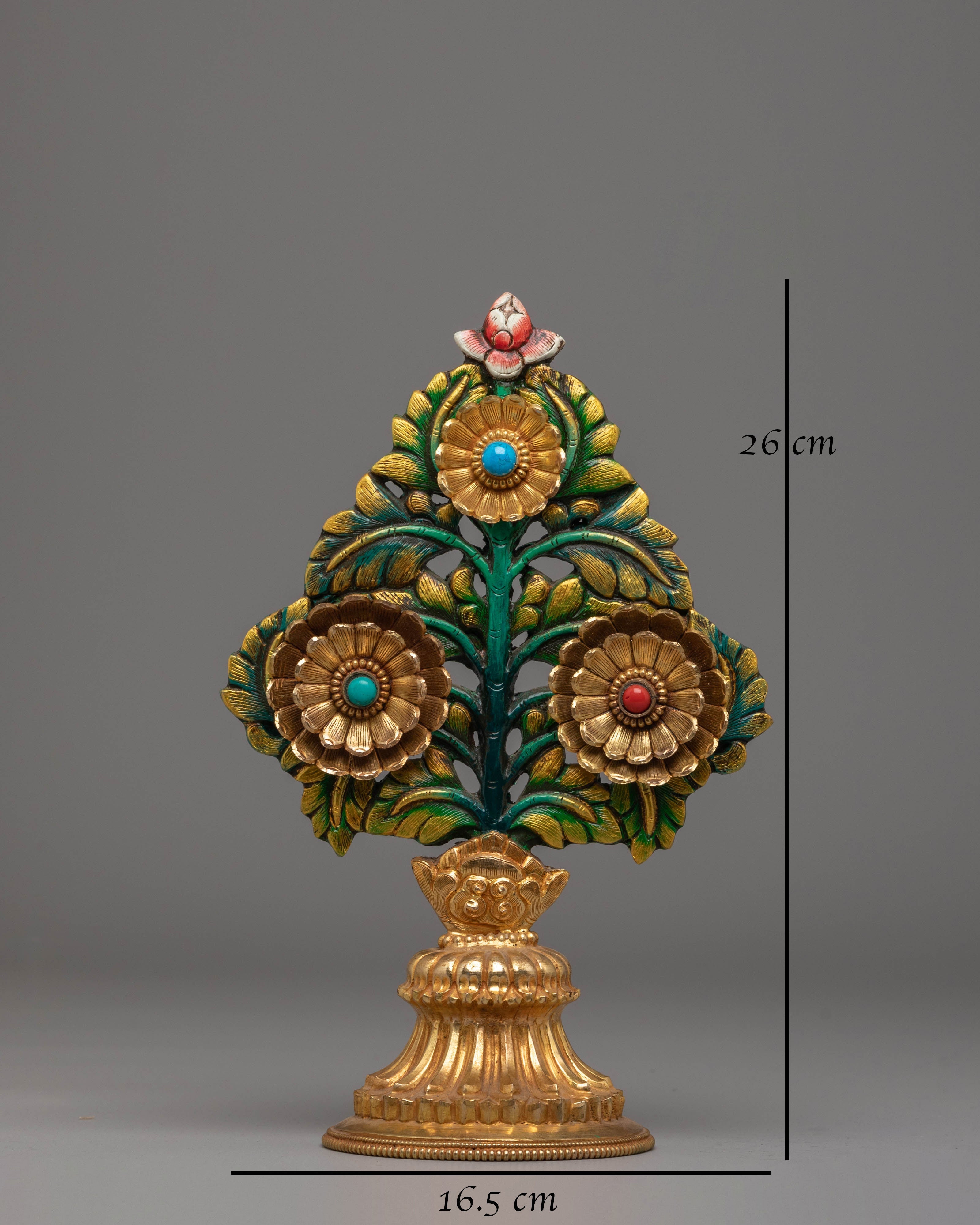 Tibetan Flower for Decor | Enlightenment for Sacred Spaces