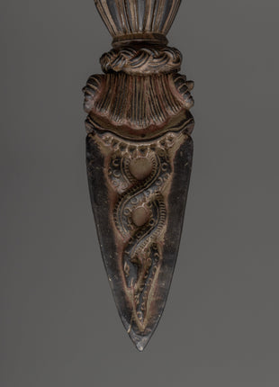 Tibetan Phurba with Stand | Ritual Dagger
