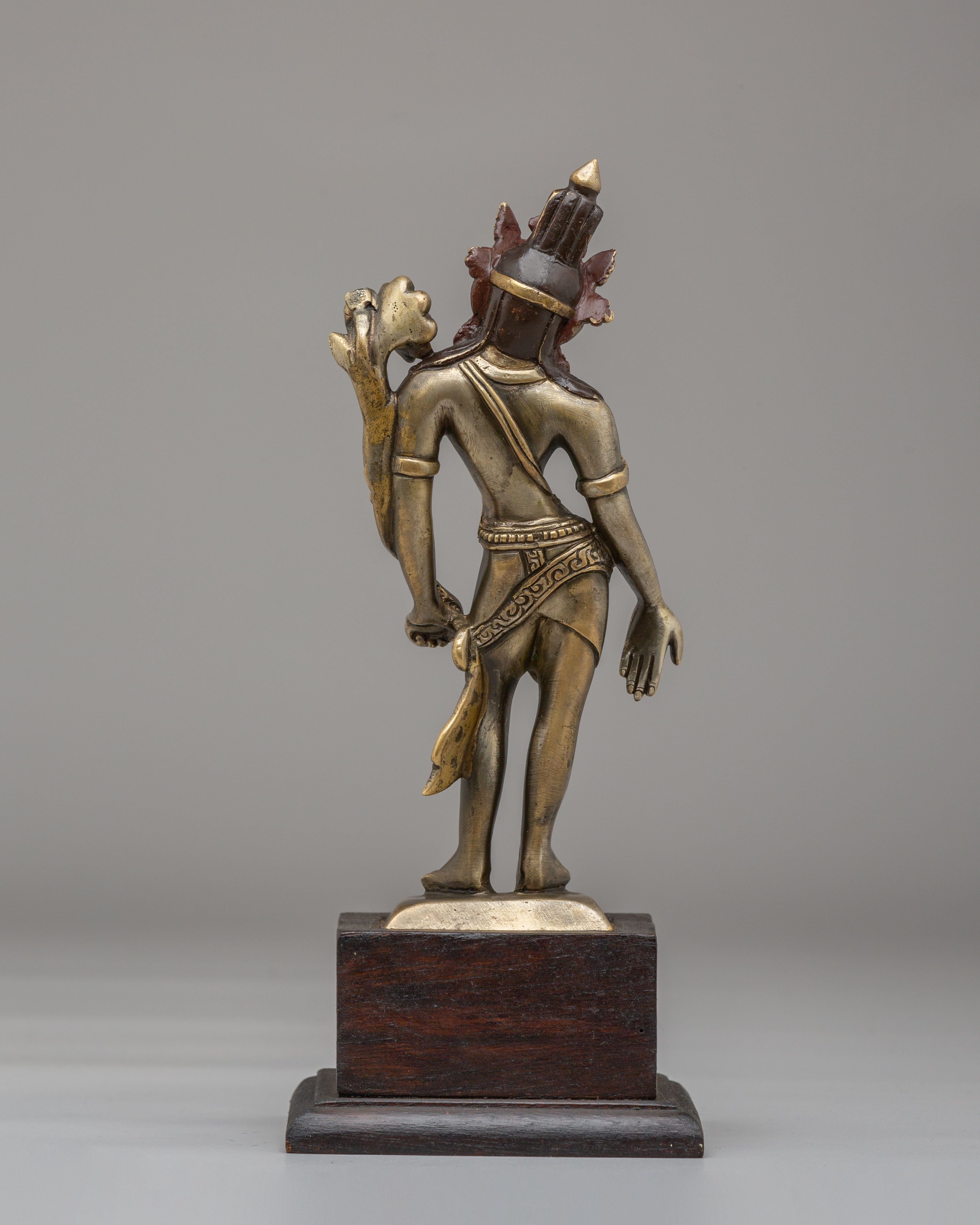 Handcrafted Tibetan Padmapani Statue | Meditation and Altar Decor
