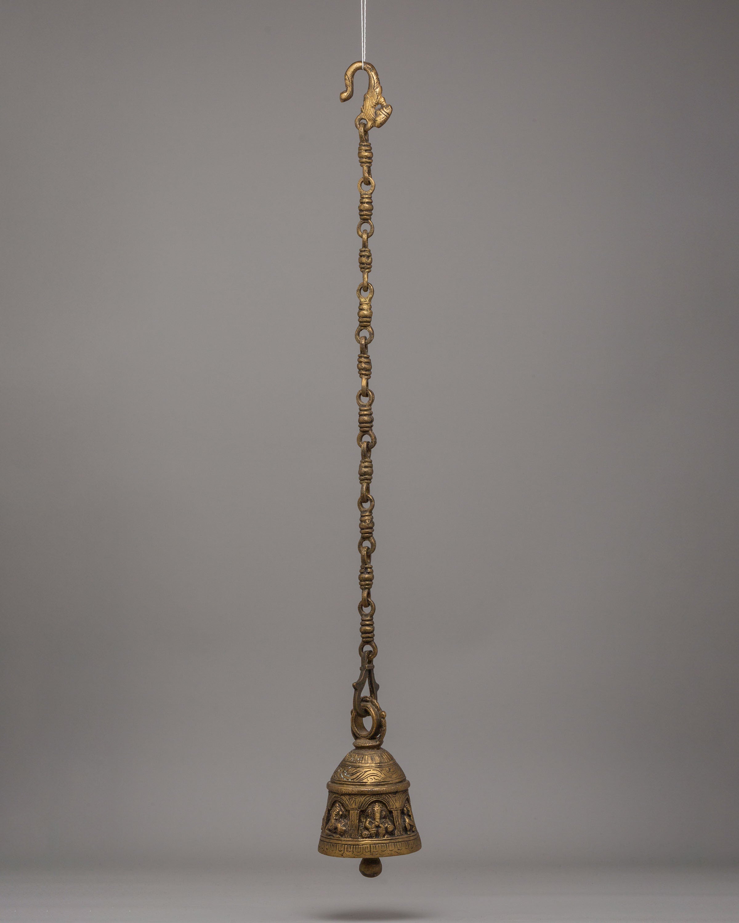 Sacred Spiritual Hanging Bell | Traditional Tibetan Ritual Bell