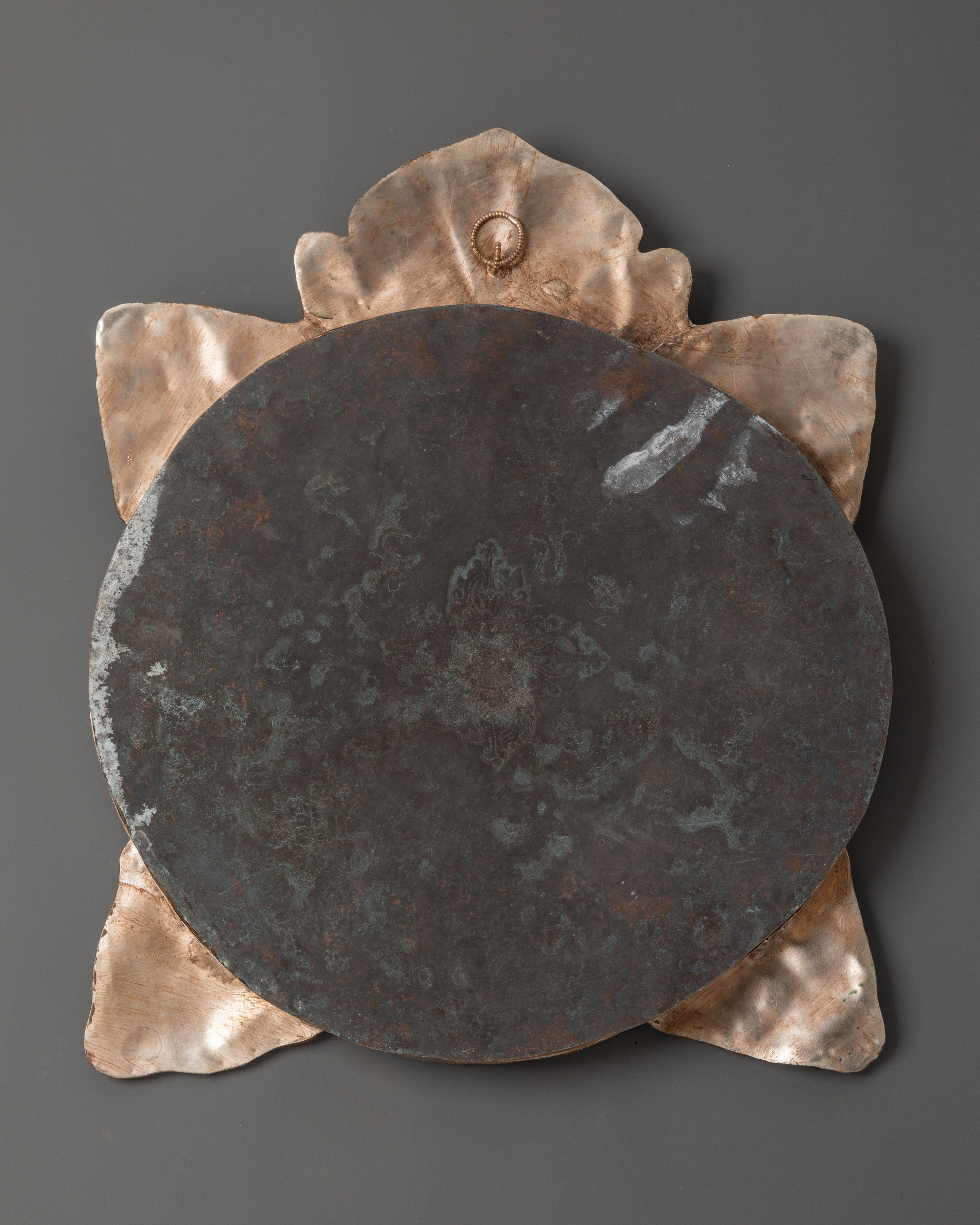 Wall Hanging Guru Tsokye Dorje | Handcrafted Copper Statue Wall Hanging