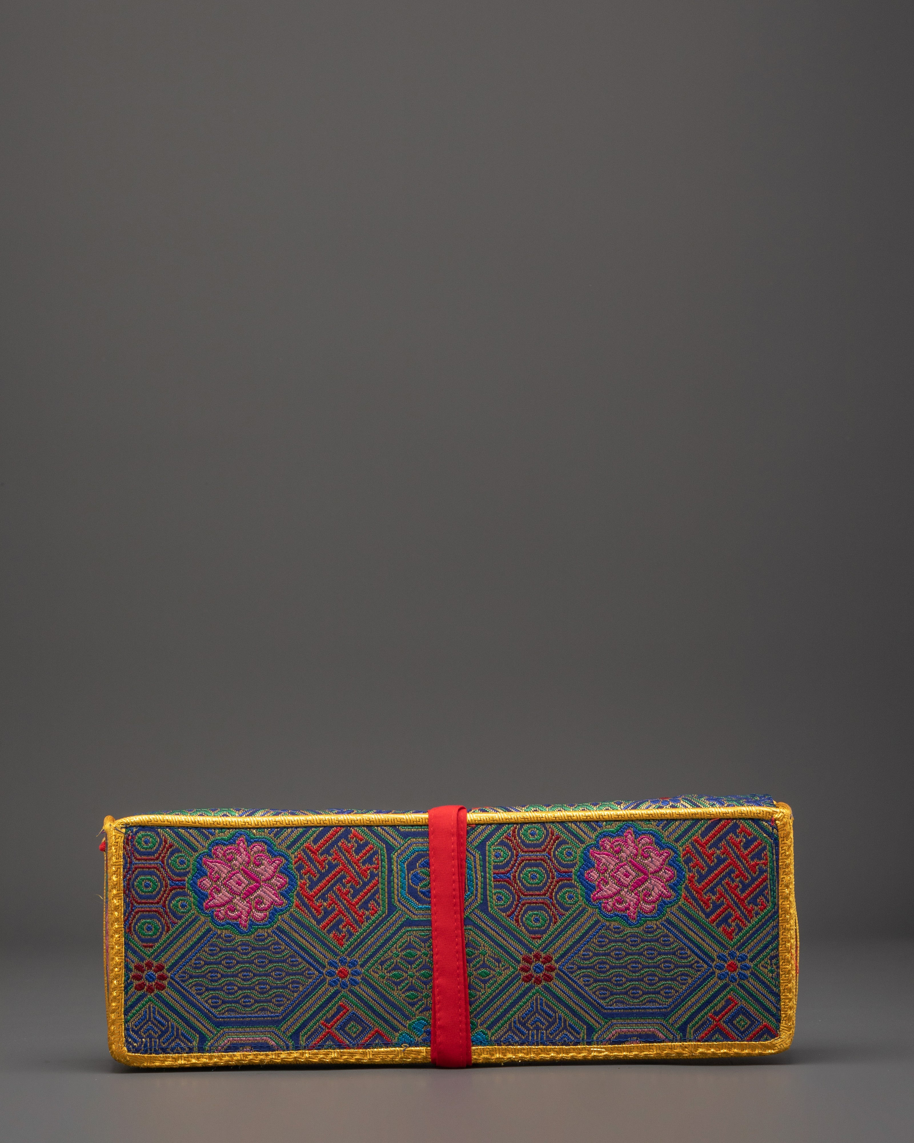 Buddhist Scripture Book Cover | Sacred Text Protection