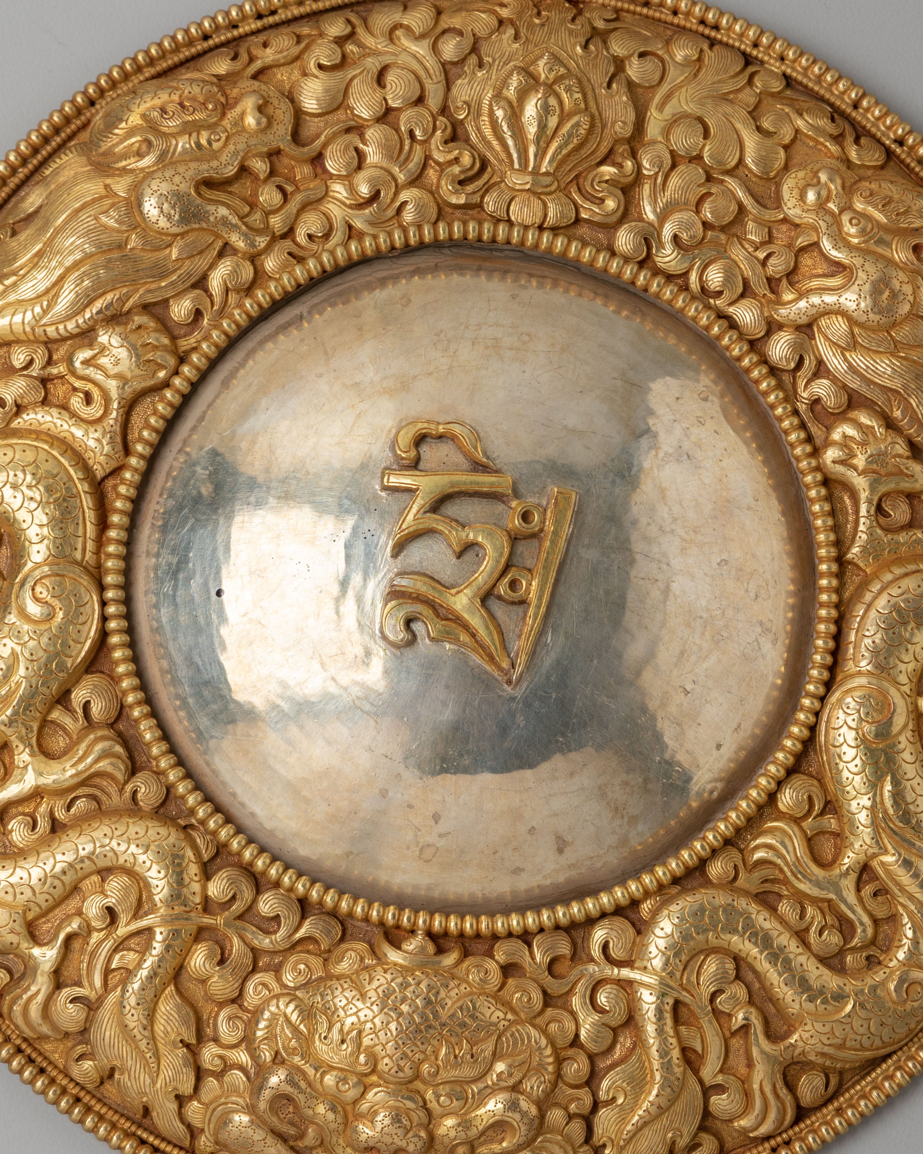 Traditional Himalayan Mirror | Decorative Wall Art