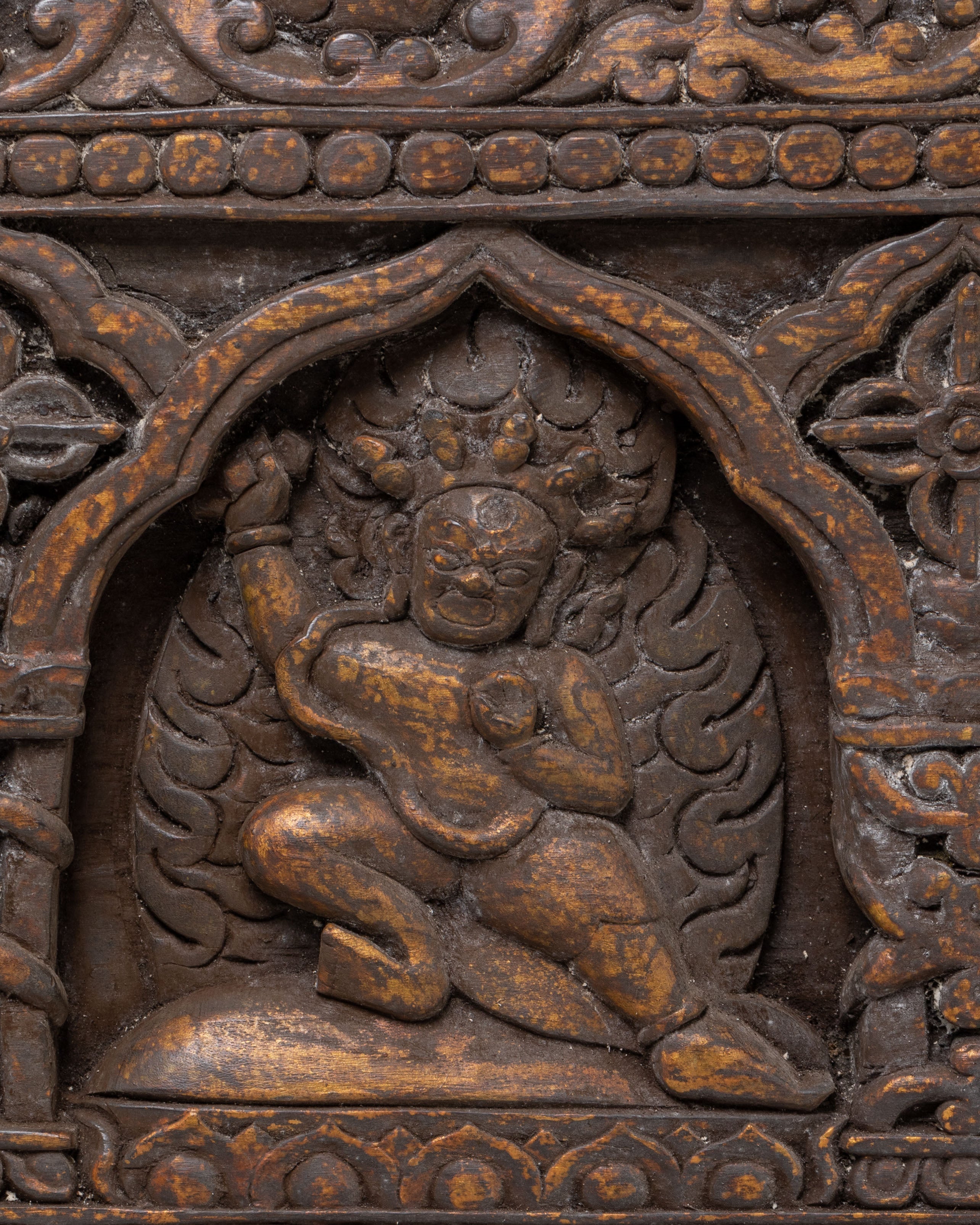 Handcrafted Buddhist Deities Book Cover | Spiritual Decor
