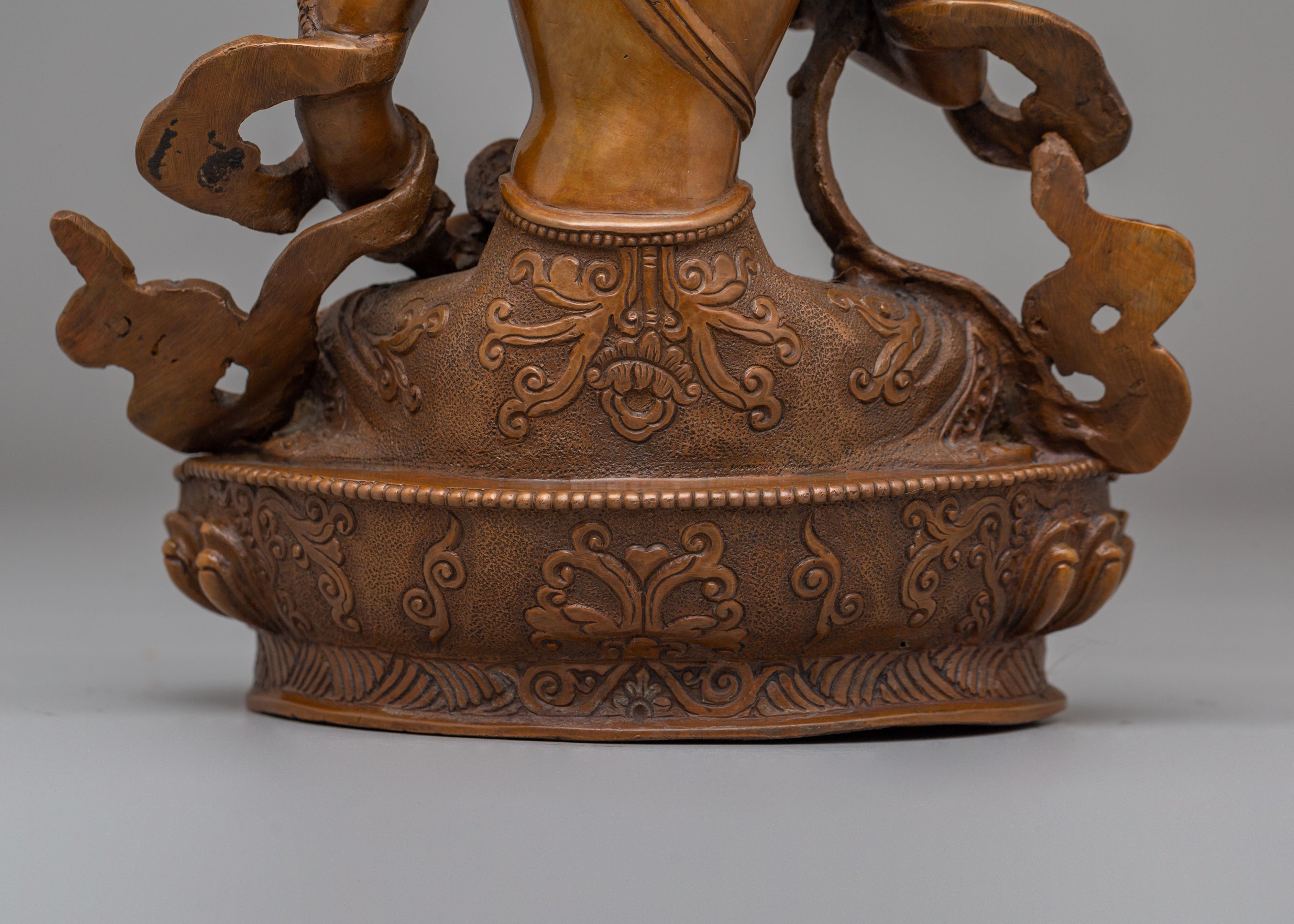 Traditional Buddhist Vajrasattva Statue | Symbol of Purification