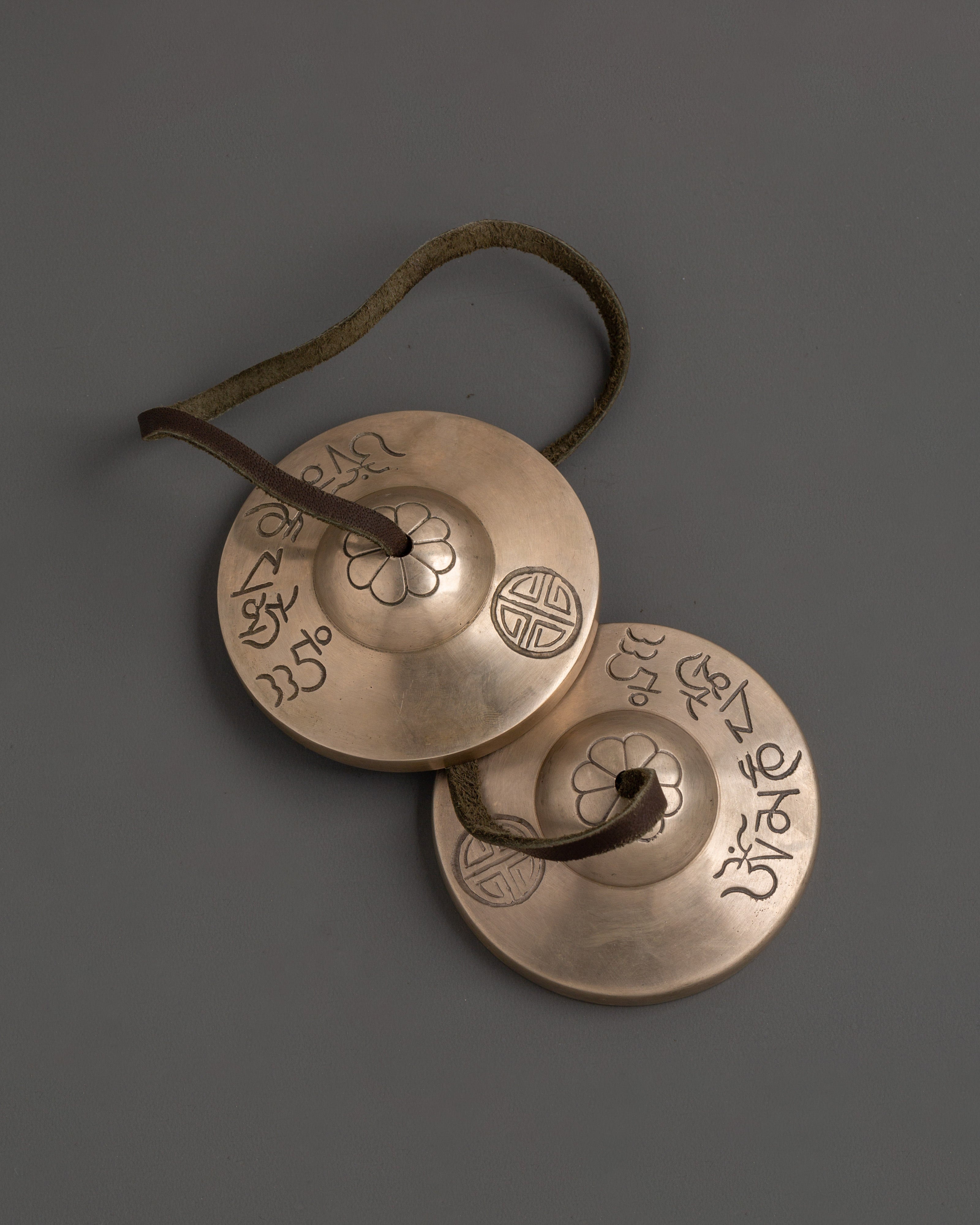 Sacred Tingsha Bells | Handcrafted Brass Tibetan Meditation Cymbals