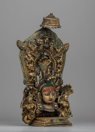 Handicraft Kumari Statue | Sacred Living Goddess of Nepal & Protector of the People