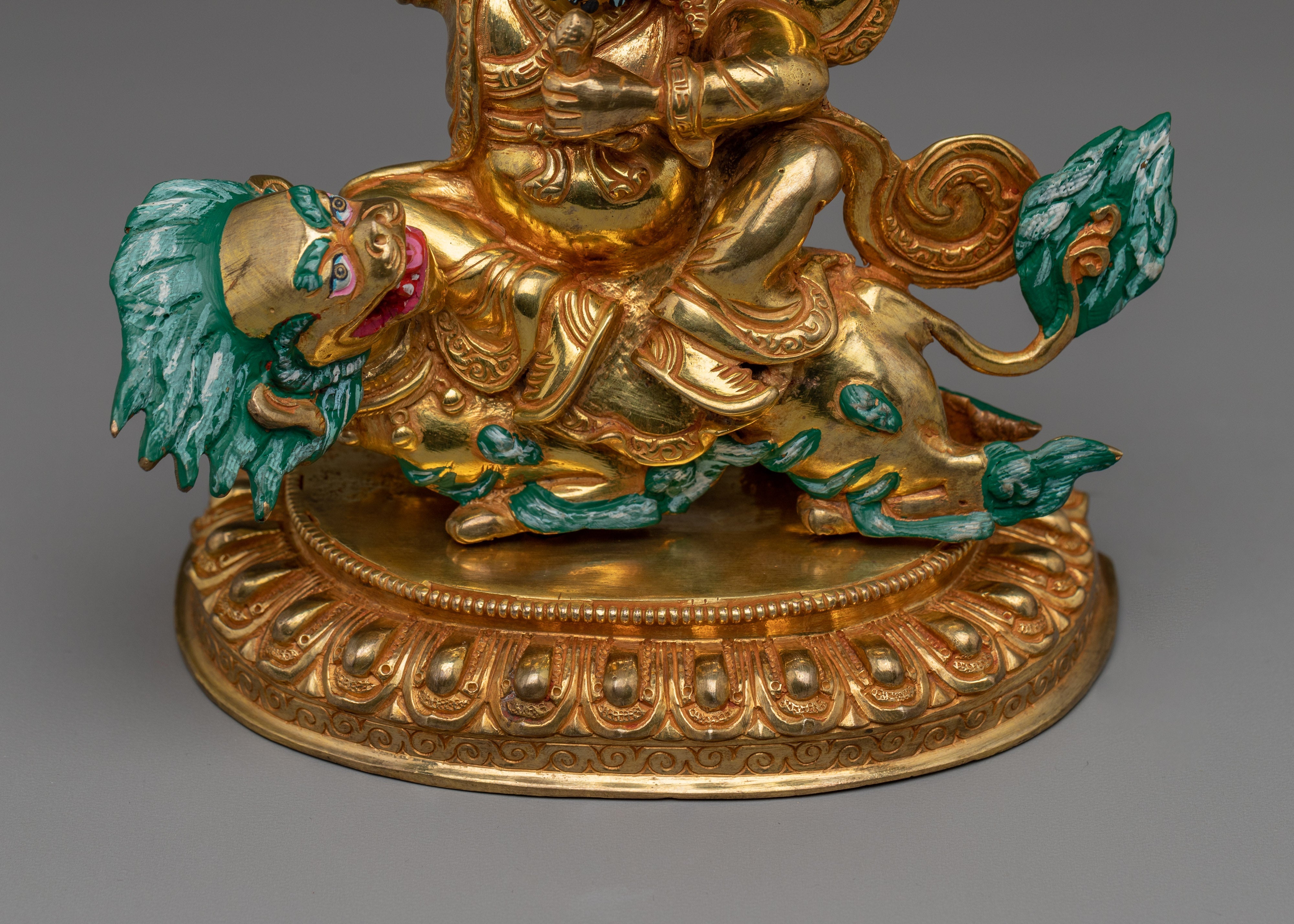 Buddhist Deity Dorje Legpa Statue | Buddhist Worldly Protector