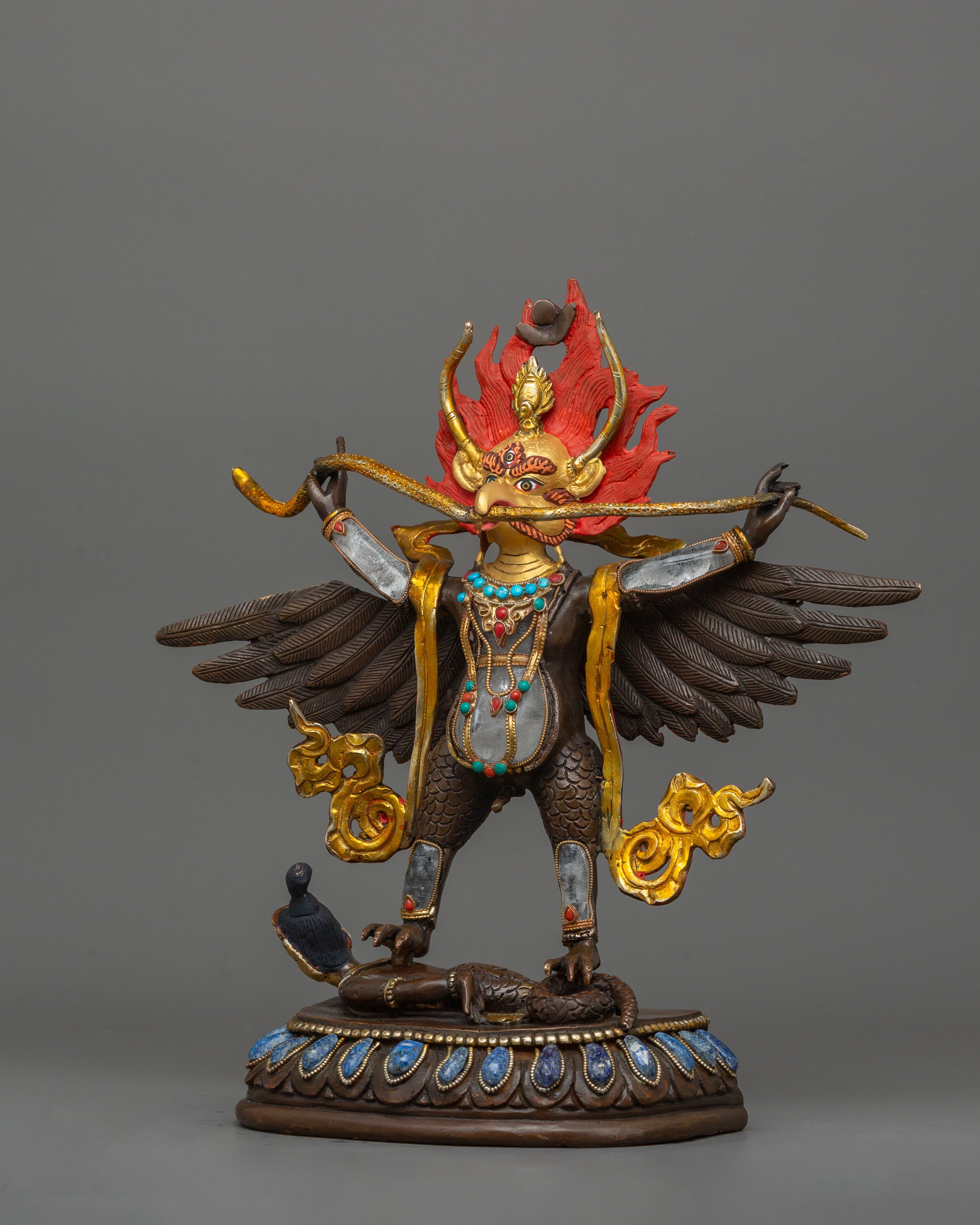 Divine bird Garuda Statue | Tibetan Sacred Art