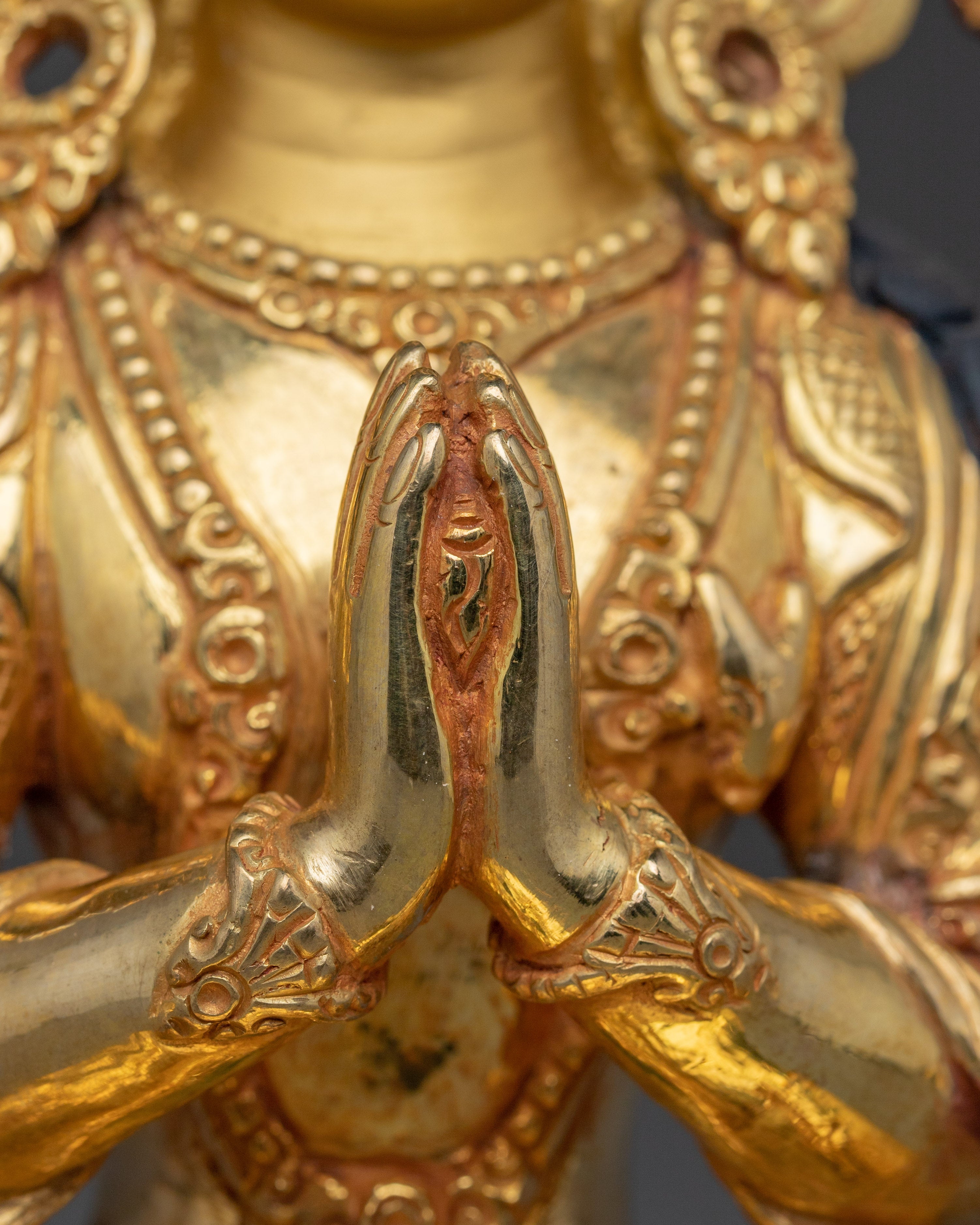 Handcrafted Buddha Artwork of Chenrezig | Protector and Healer in Tibetan Buddhism