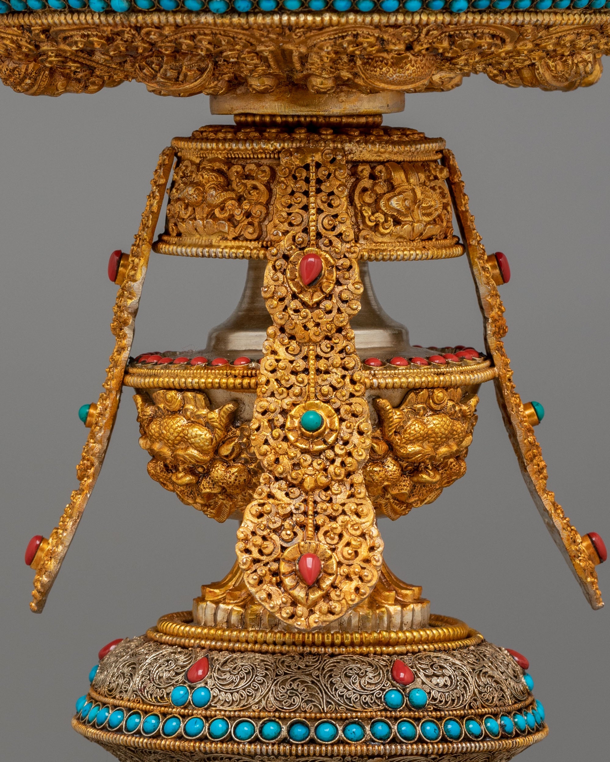 Traditional Himalayan Butter Lamp Set  | Sacred Light Offering
