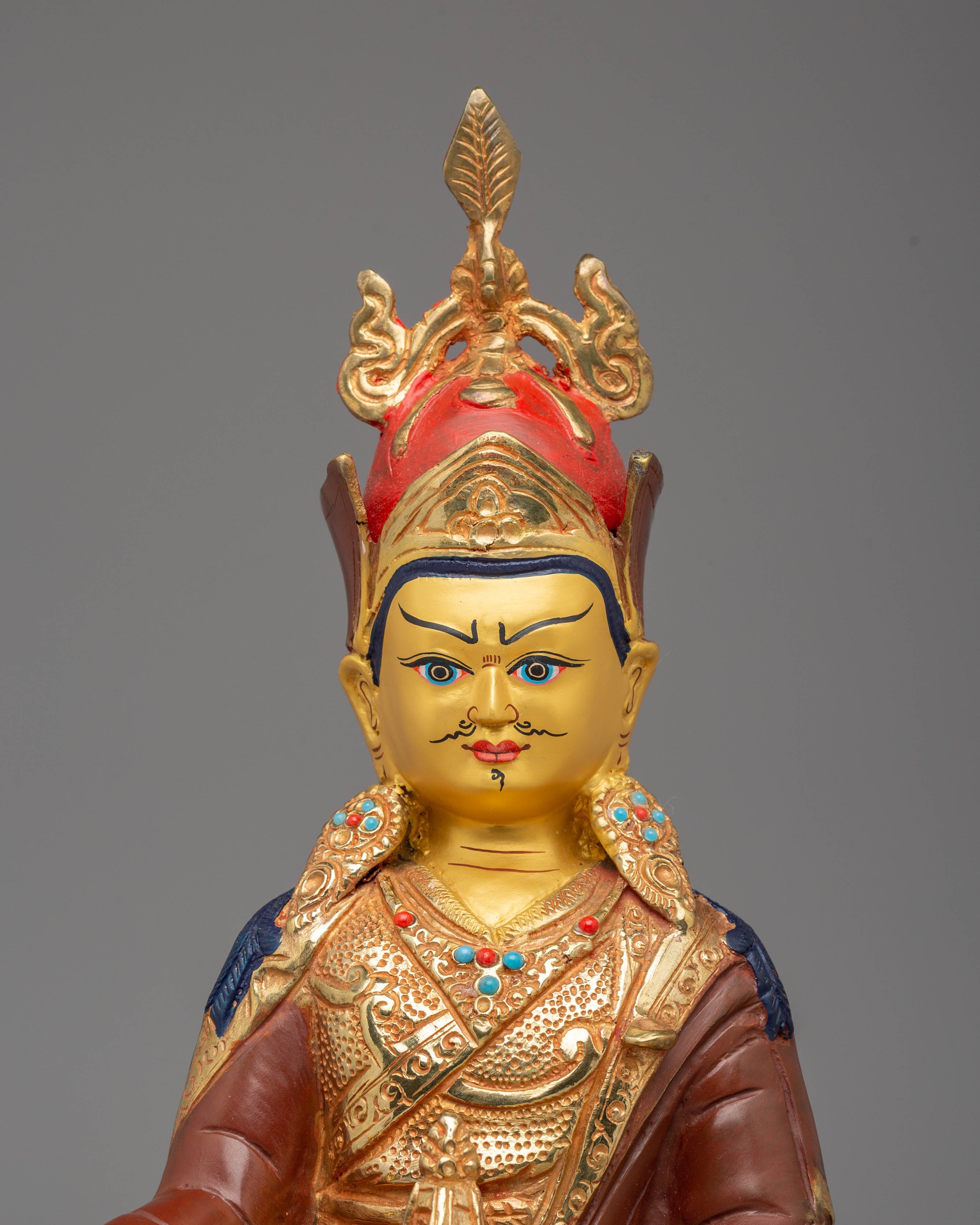 Handcrafted Guru Padmasambhava Statue | Spiritual Decor
