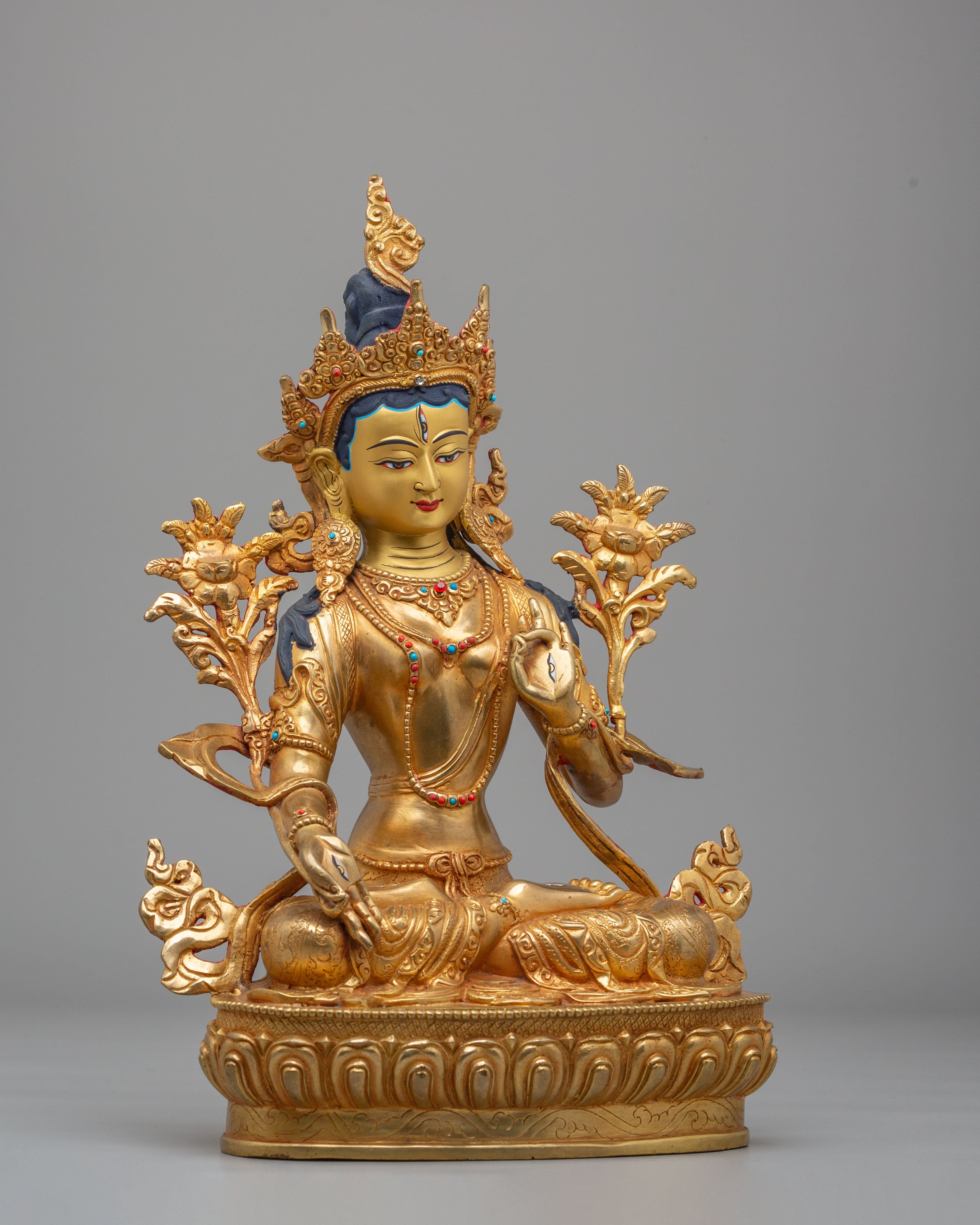 White Tara Longevity Statue | Symbol of Compassion & Healing