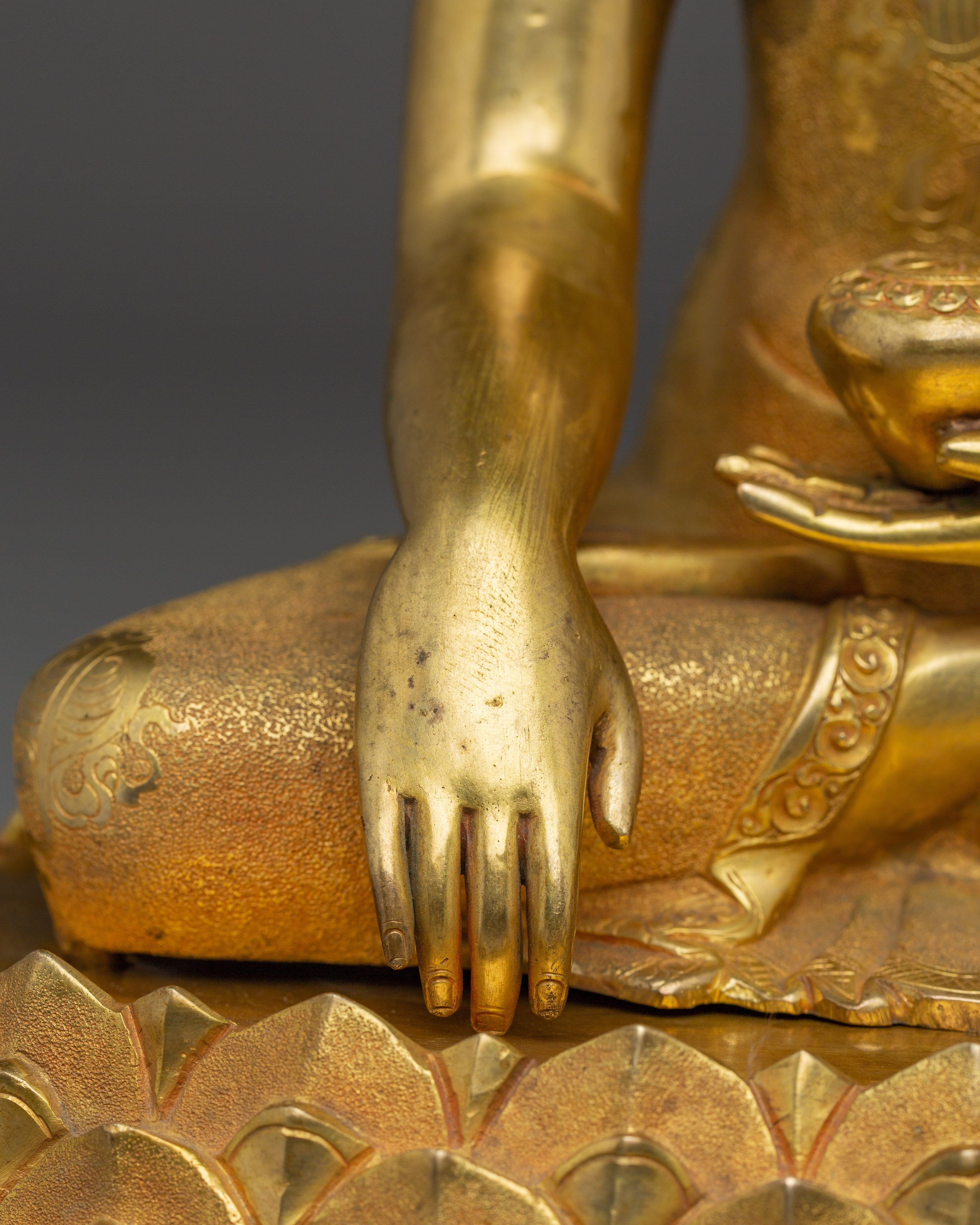 Himalayan Gautama Buddha Sculpture | Enlightened One
