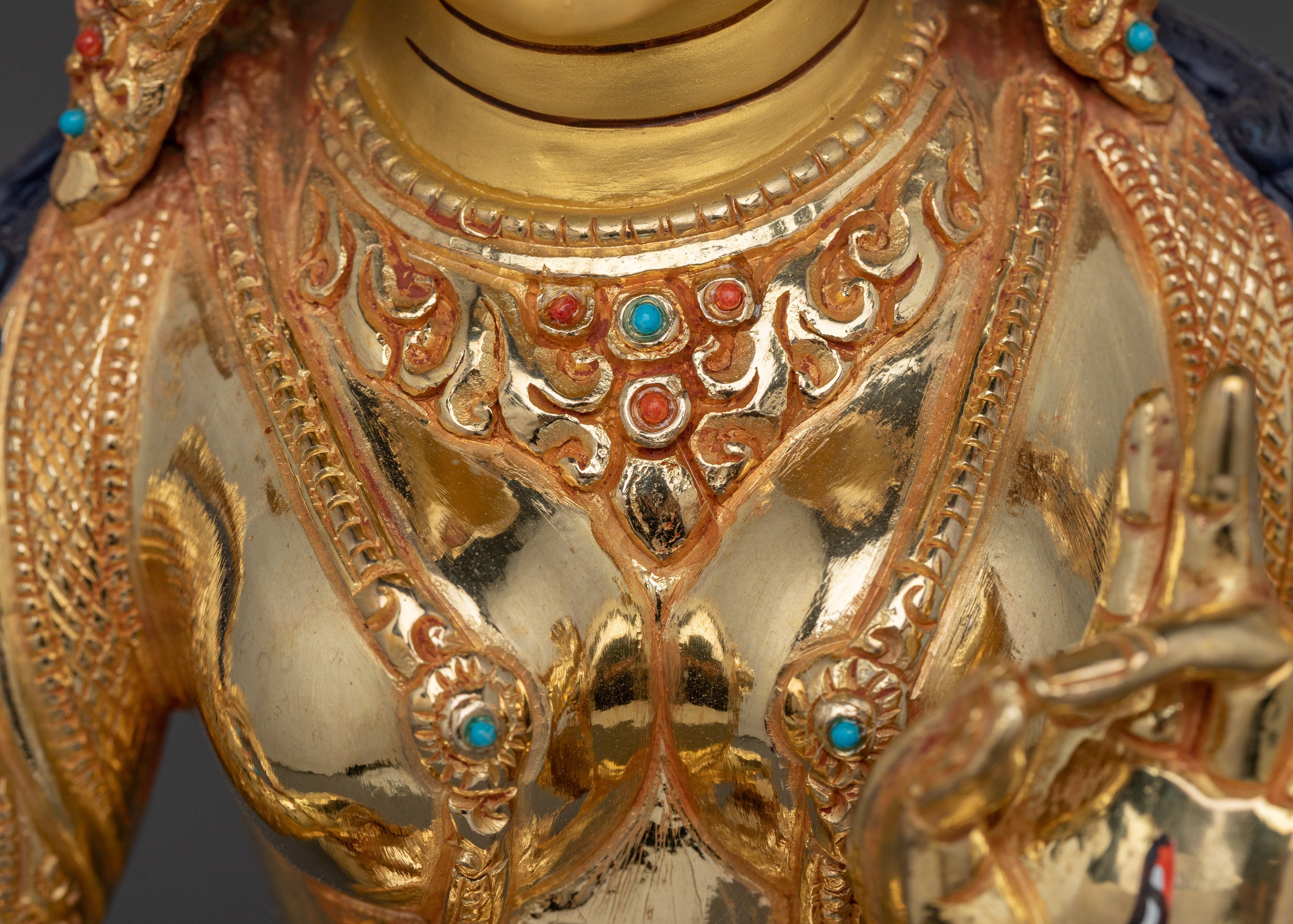 Peaceful Compassion Deity of White Tara | The Bodhisattva of Long Life
