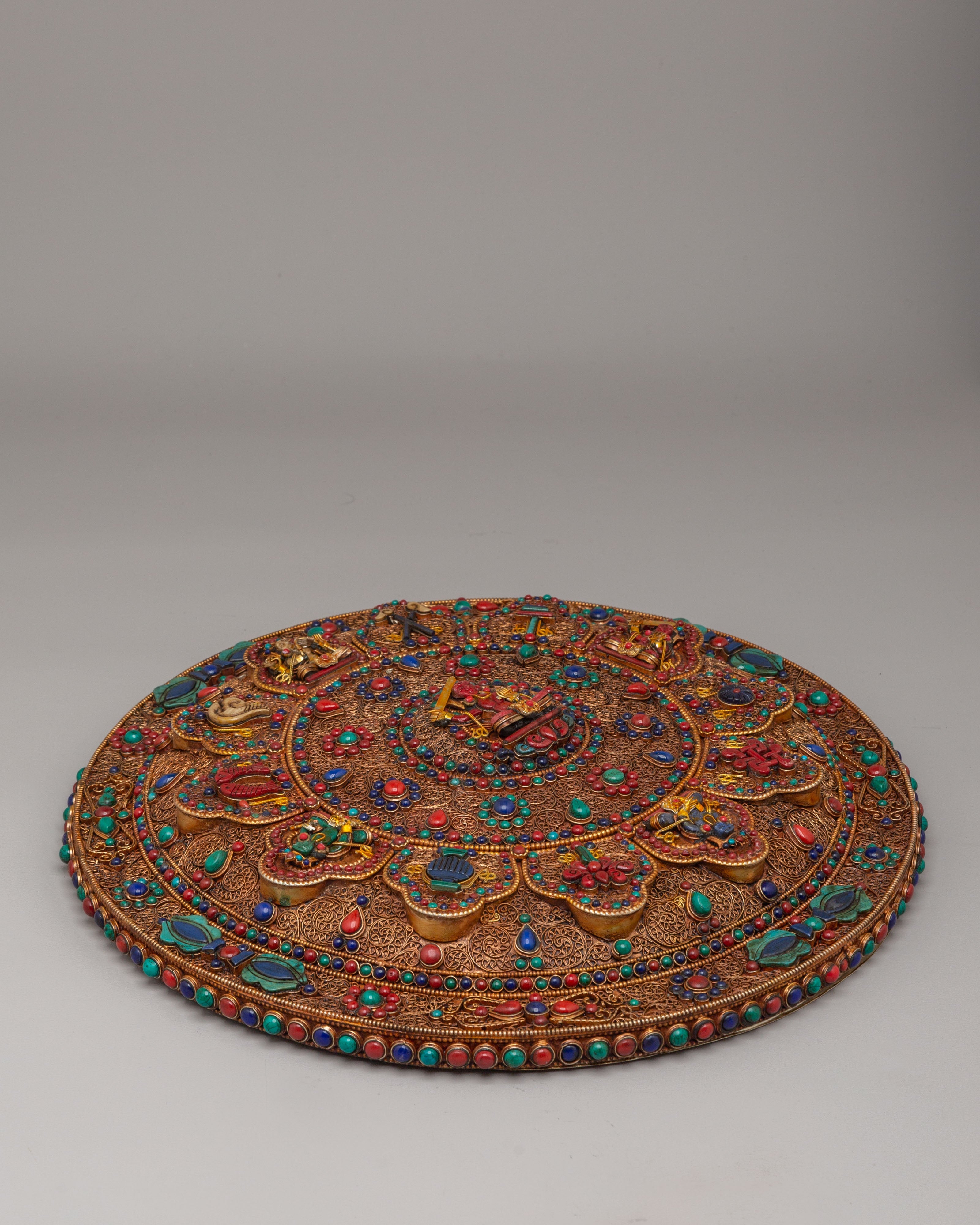 Manjushri Mandala Wall Hanging | Sacred Tibetan Artwork
