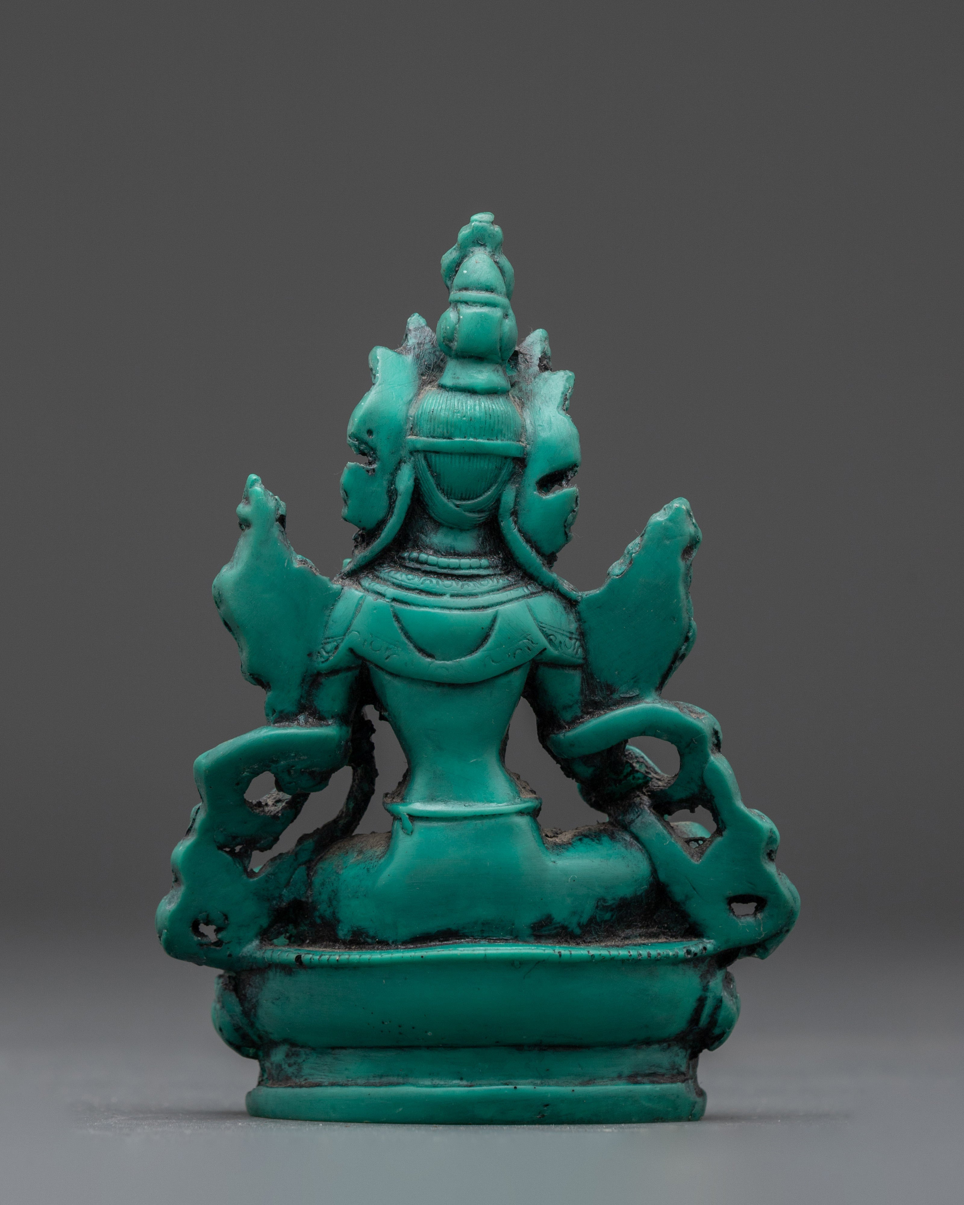 Sacred Bodhisattva Green Tara Statue | Symbol of Compassion