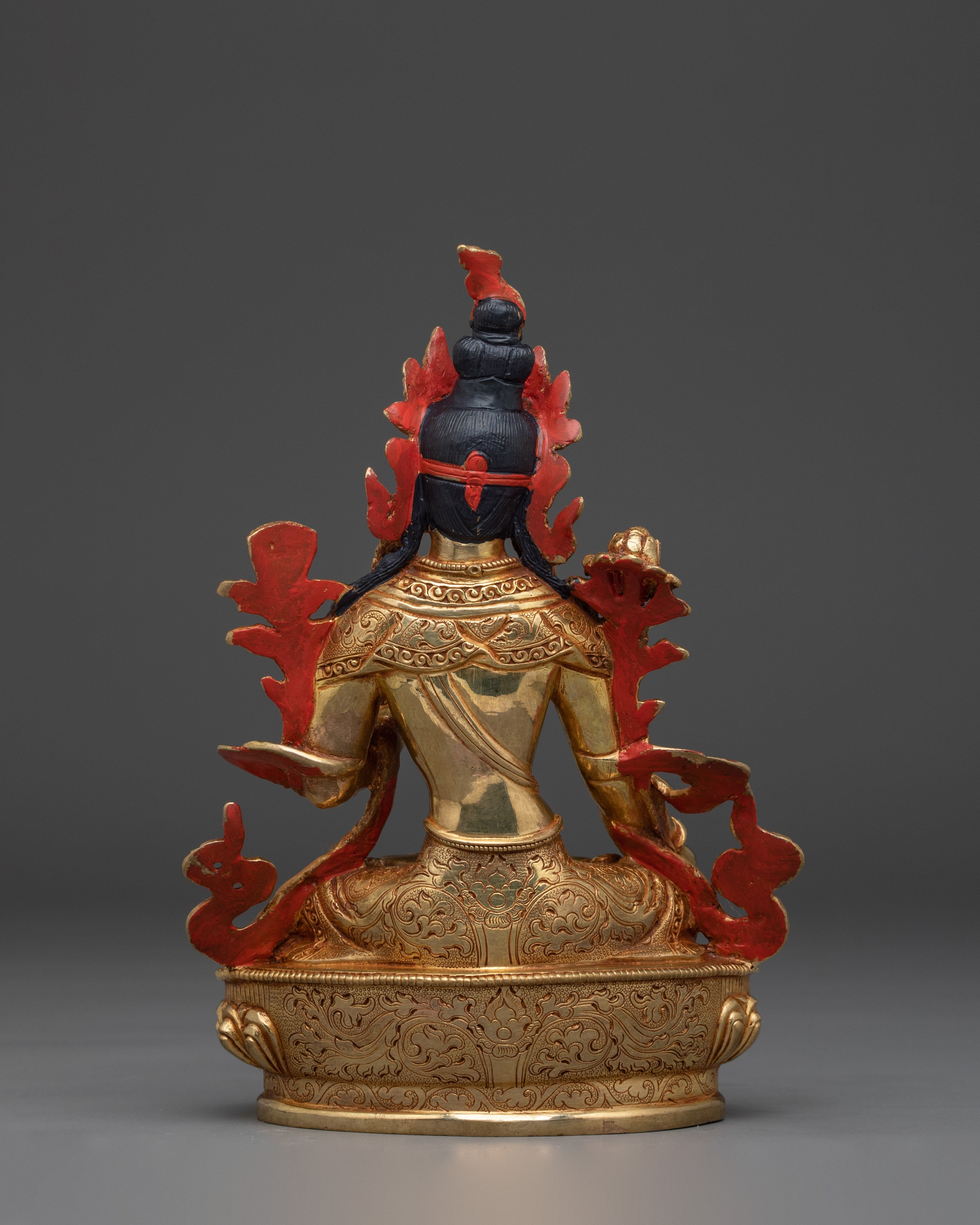 Serene White Tara Copper Statue | Sita Tara Himalayan Artwork
