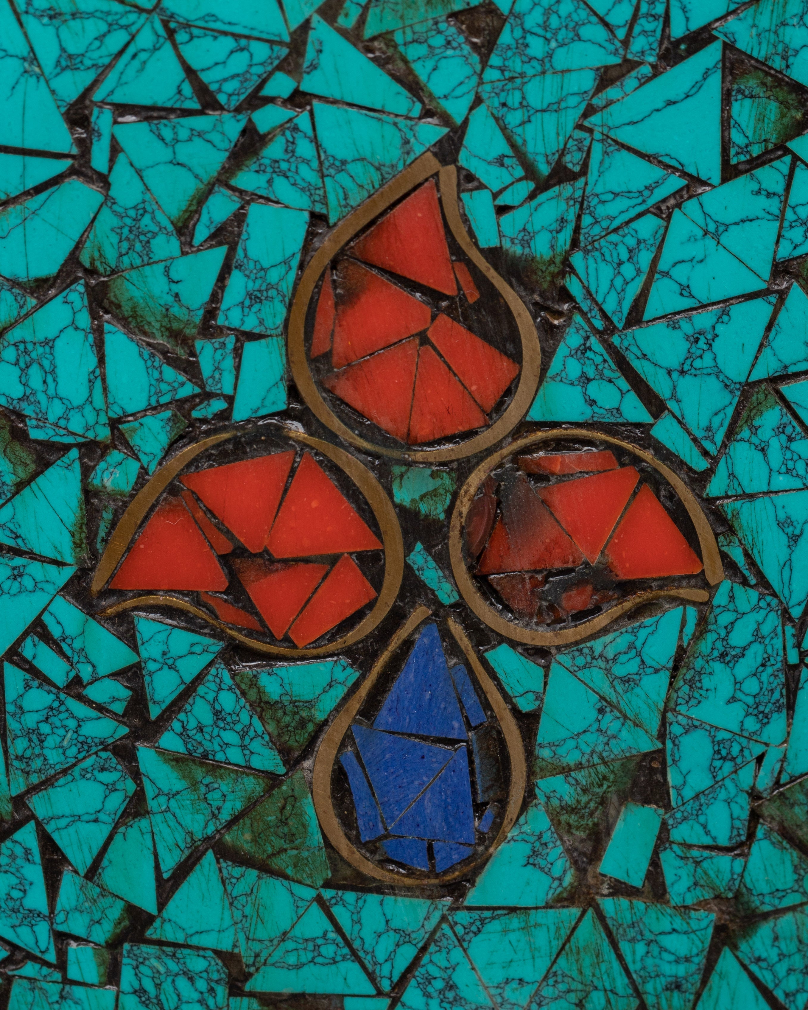 Flower Vase Copper Craft | Tibetan Art