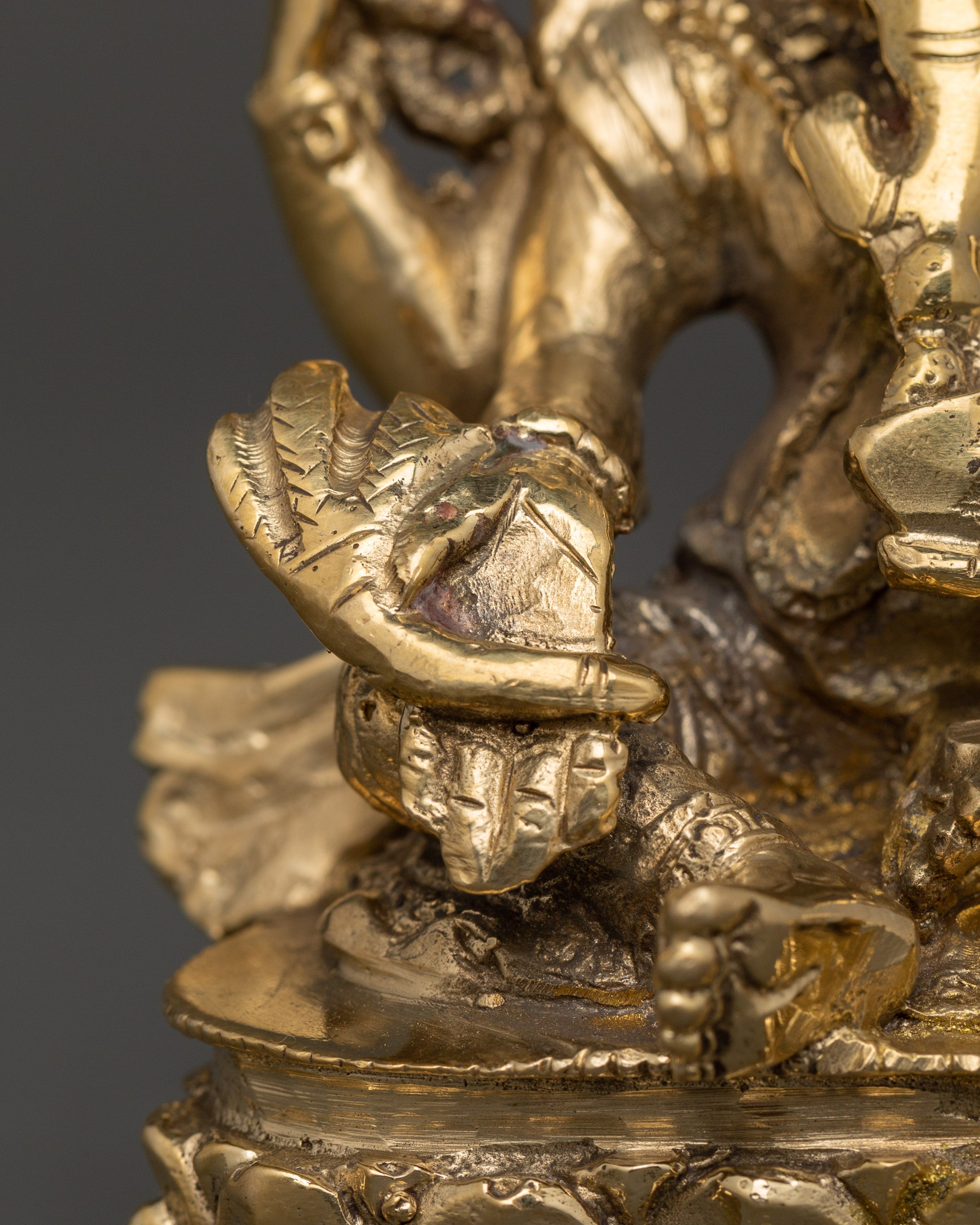 Sacred Figurine of Hindu Deity Ganesha | Elephant God Spiritual Art