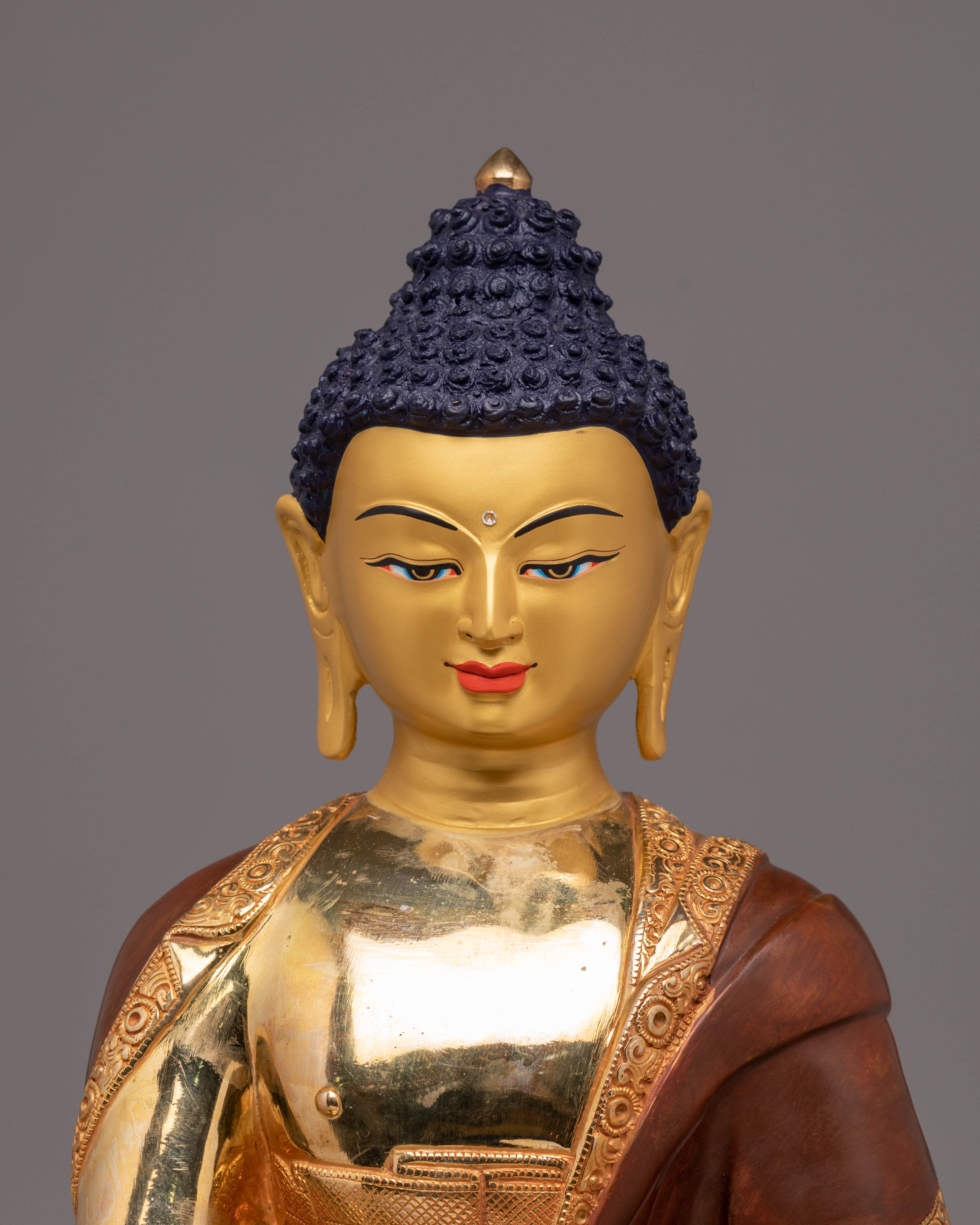 Tibetan Statue of Shakyamuni Buddha | Symbol of Enlightenment