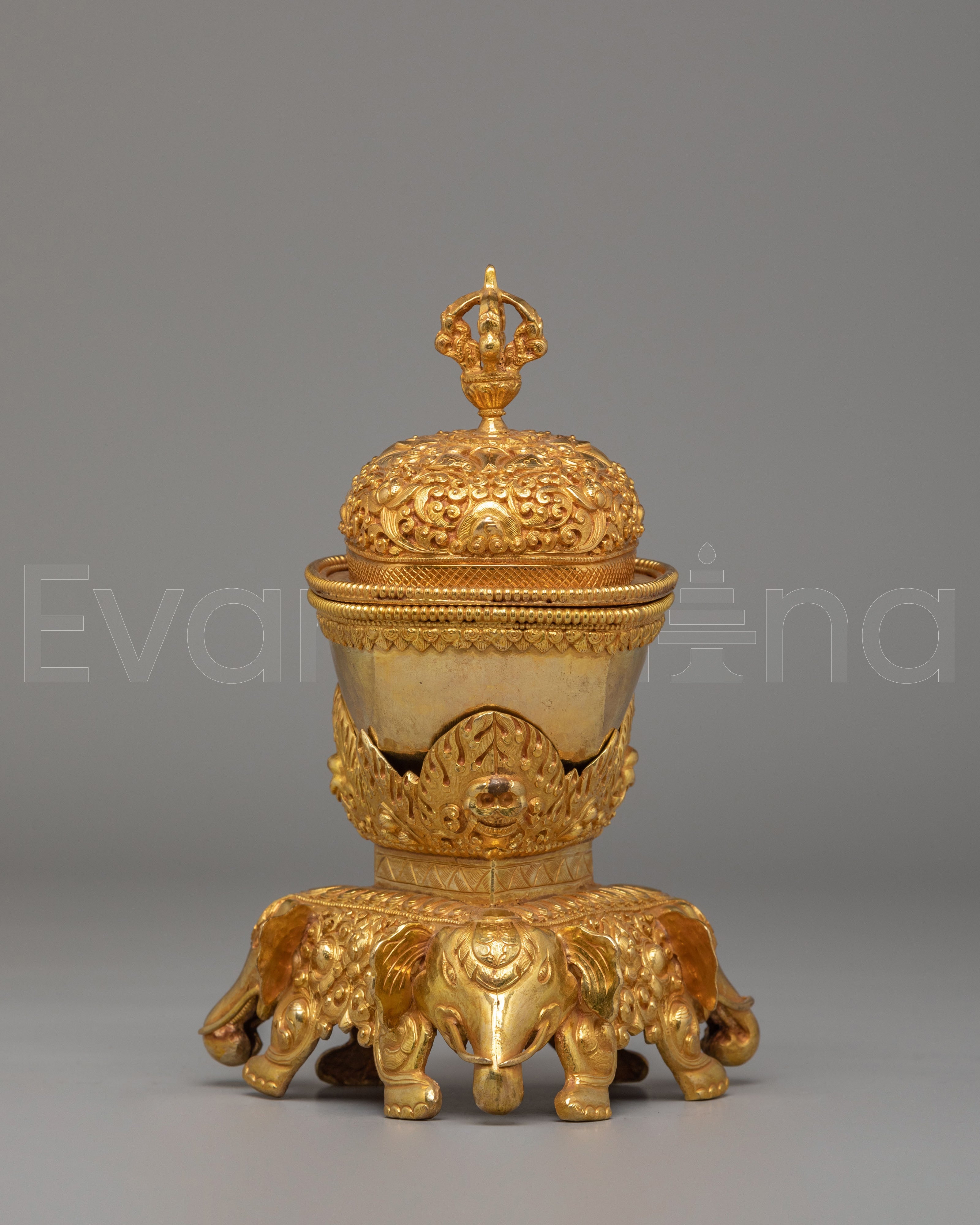 Handcrafted Kapala Offering Vessel 