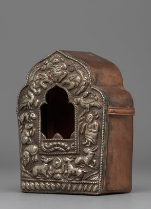 Powerful Mantra Holder Ghau Box | Buddhist Ghau Box for Meditation and Spiritual Energy