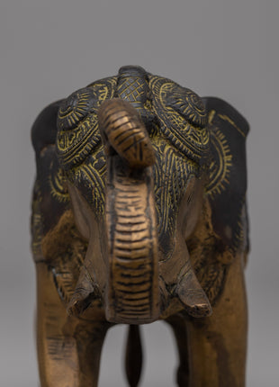 Brass Elephant Figurines | Symbol of Strength and Wisdom
