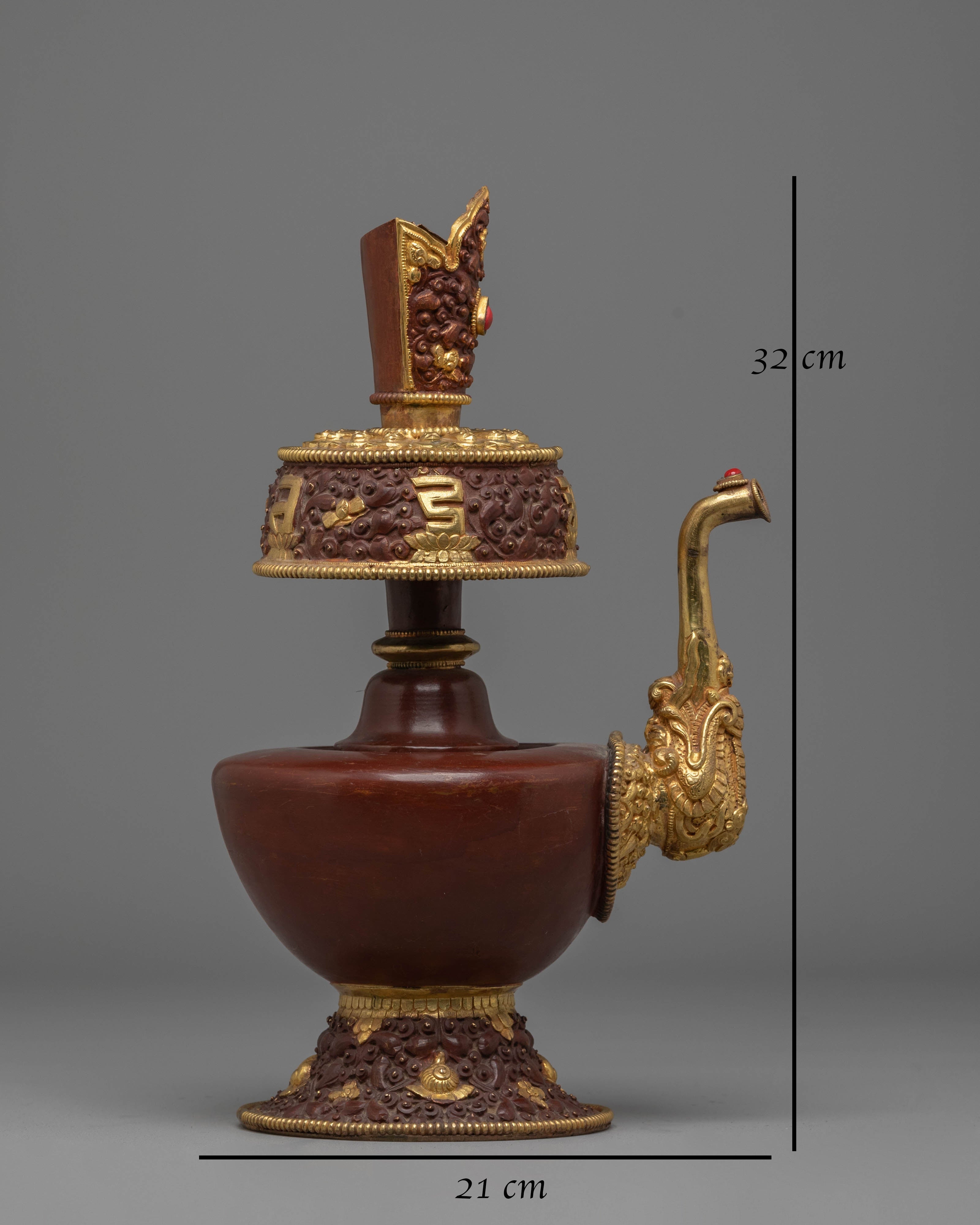 Copper Bhumba for Offering | Spiritual Home Decor