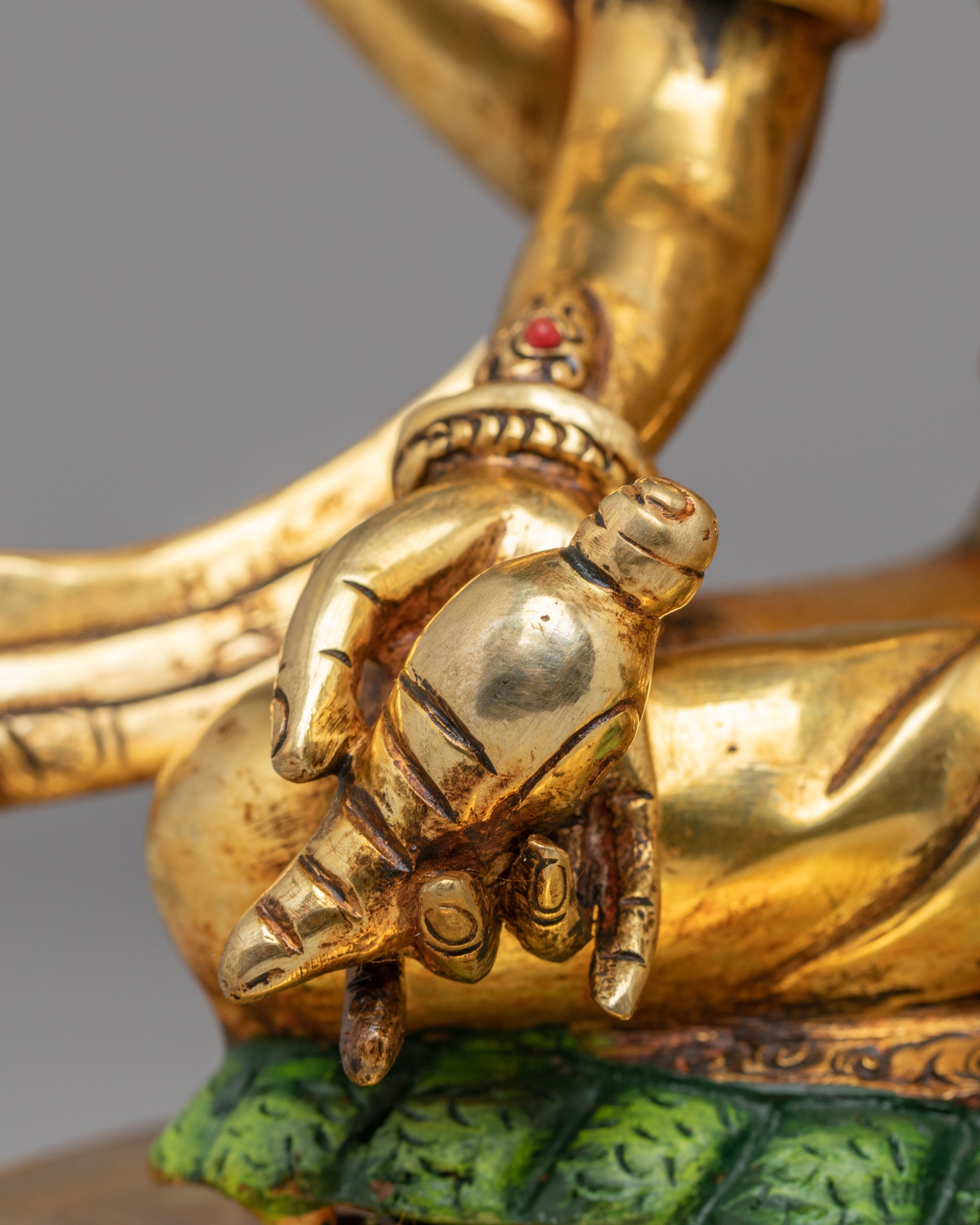 Handcrafted Bishnu Spiritual Figurine | Sacred Home Decor