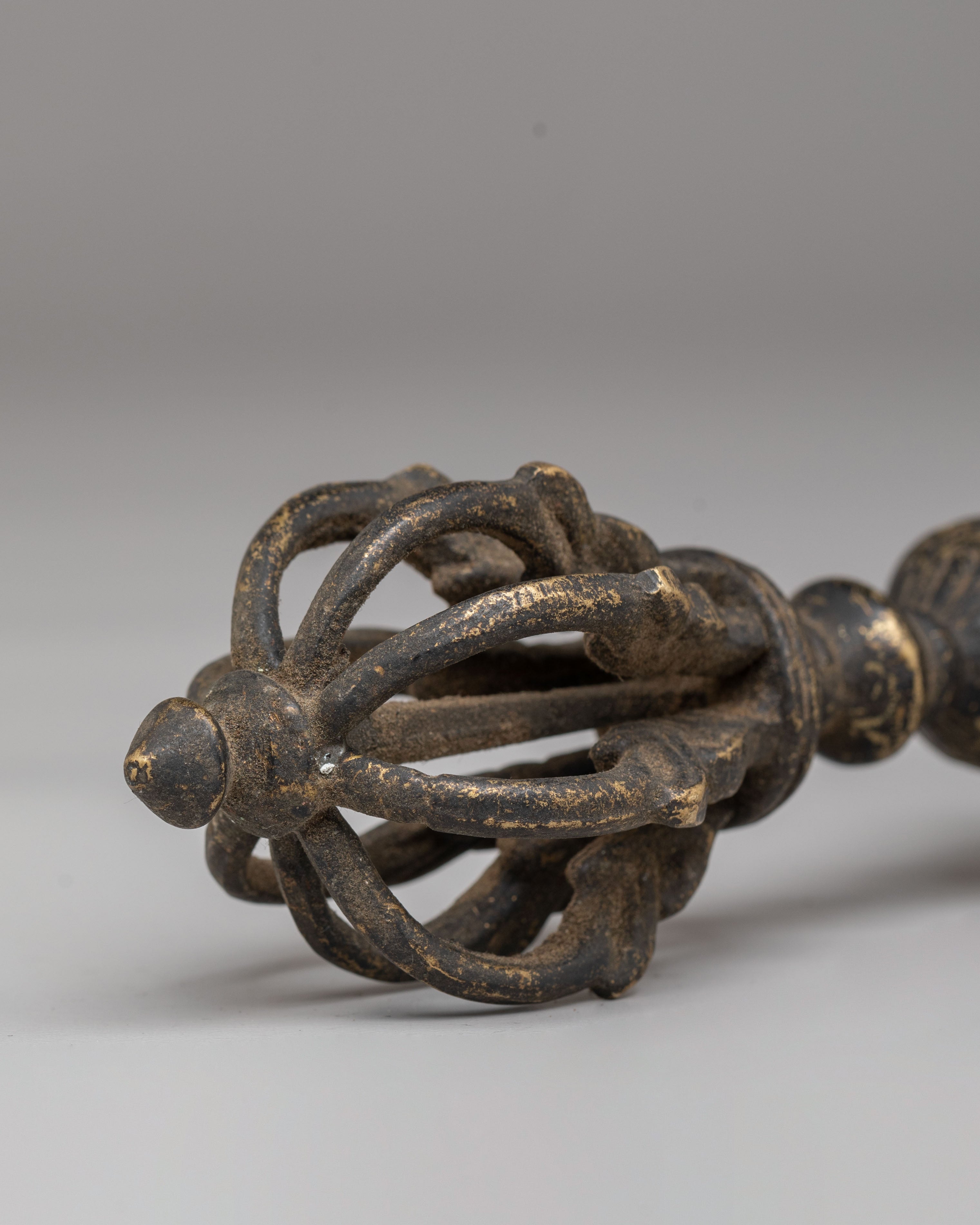 Traditional Vajra for Rituals | Buddhist Dorje for Meditation
