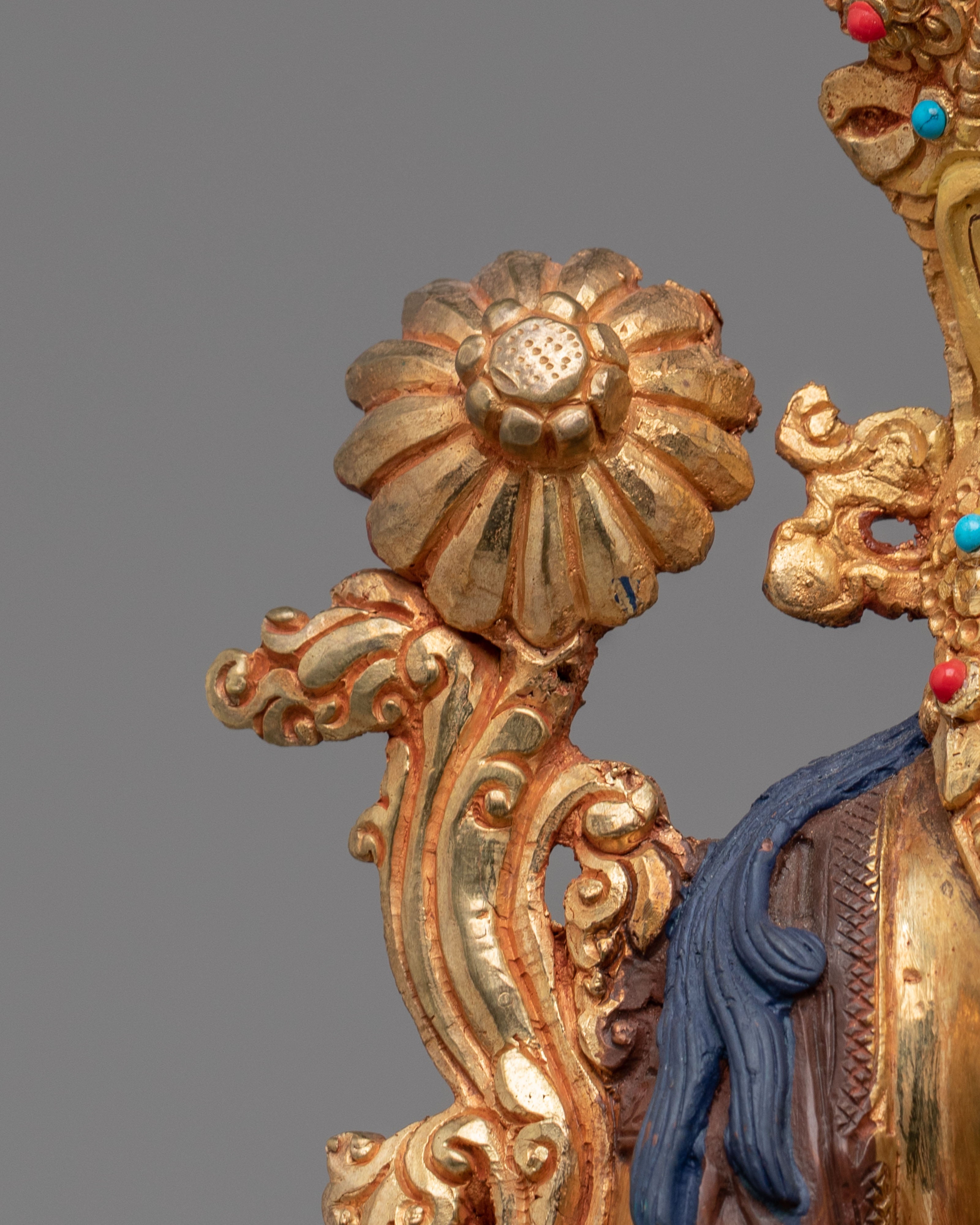 Spiritual Green Tara Figurine | Handmade Buddhist Statue
