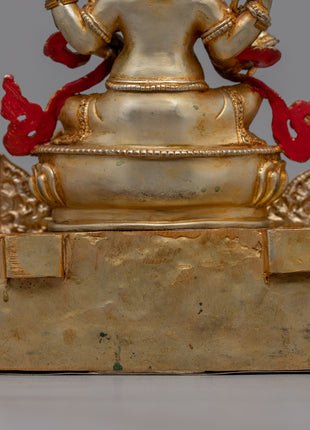 Elephant-Headed Ganesha Statue | God of Prosperity, Success, and New Beginnings