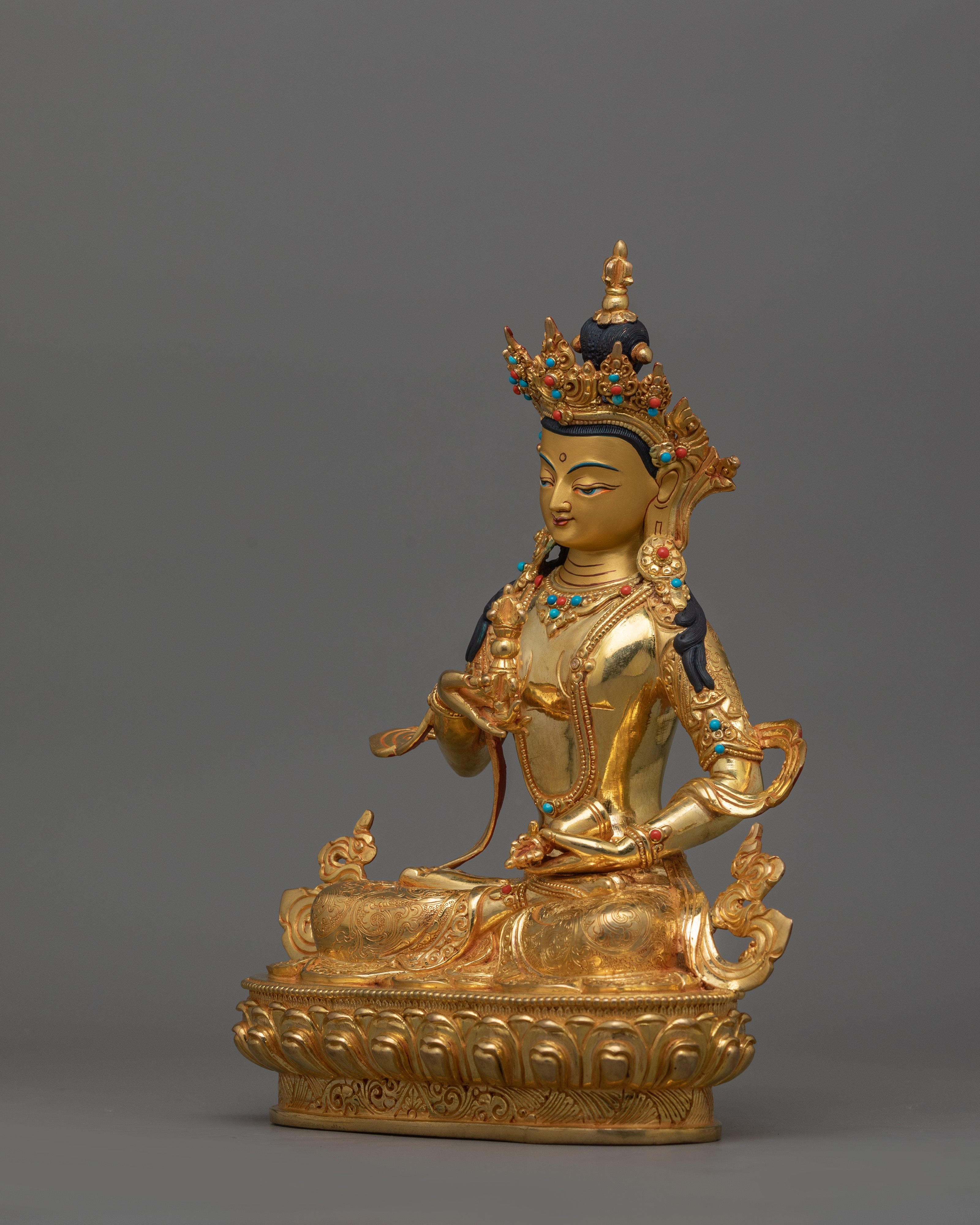 8.9 Inches Vajrasattva Statue | The Purifier of Karma