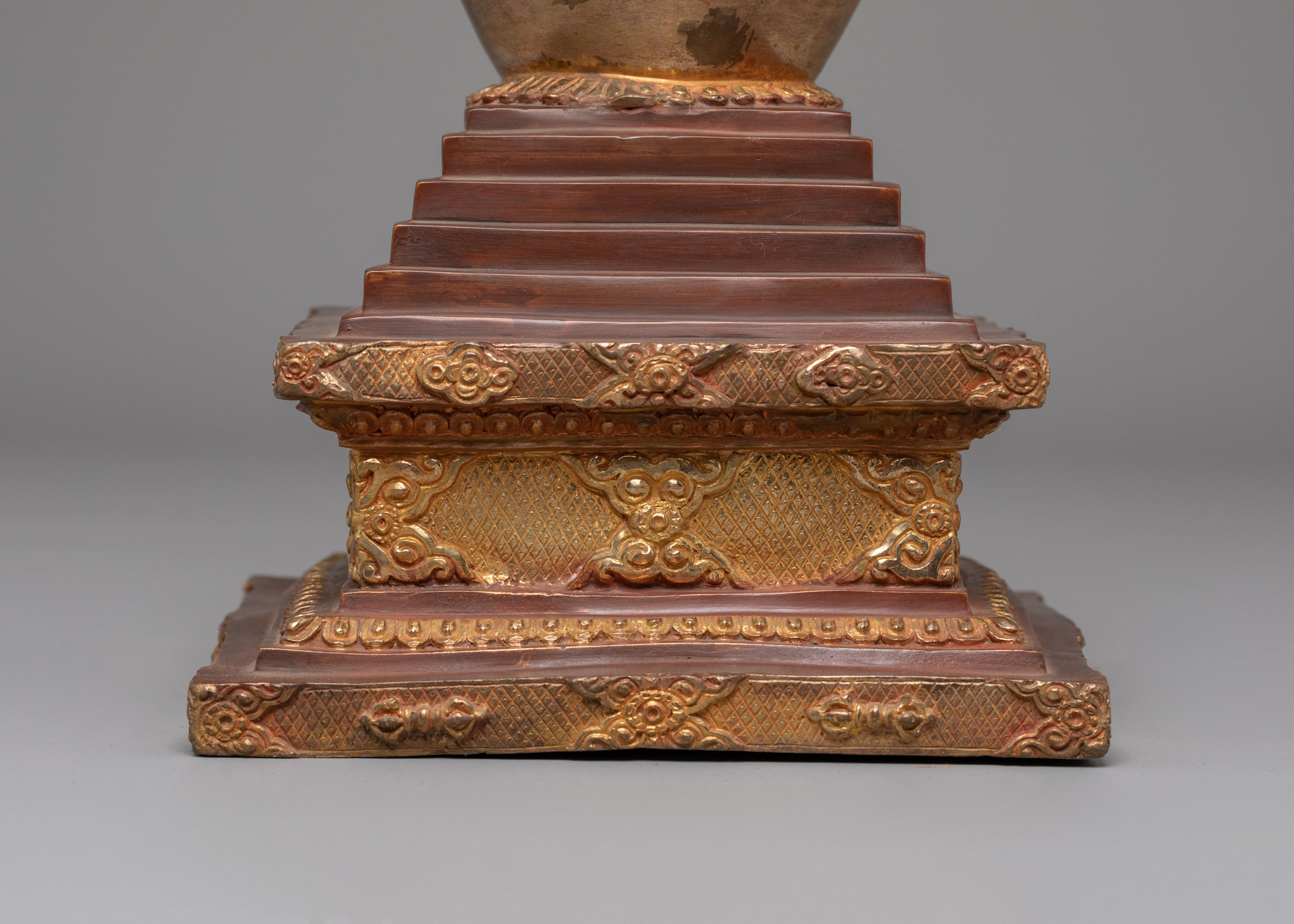 Spiritual Stupa Decor | Buddhist Ritual Artifact