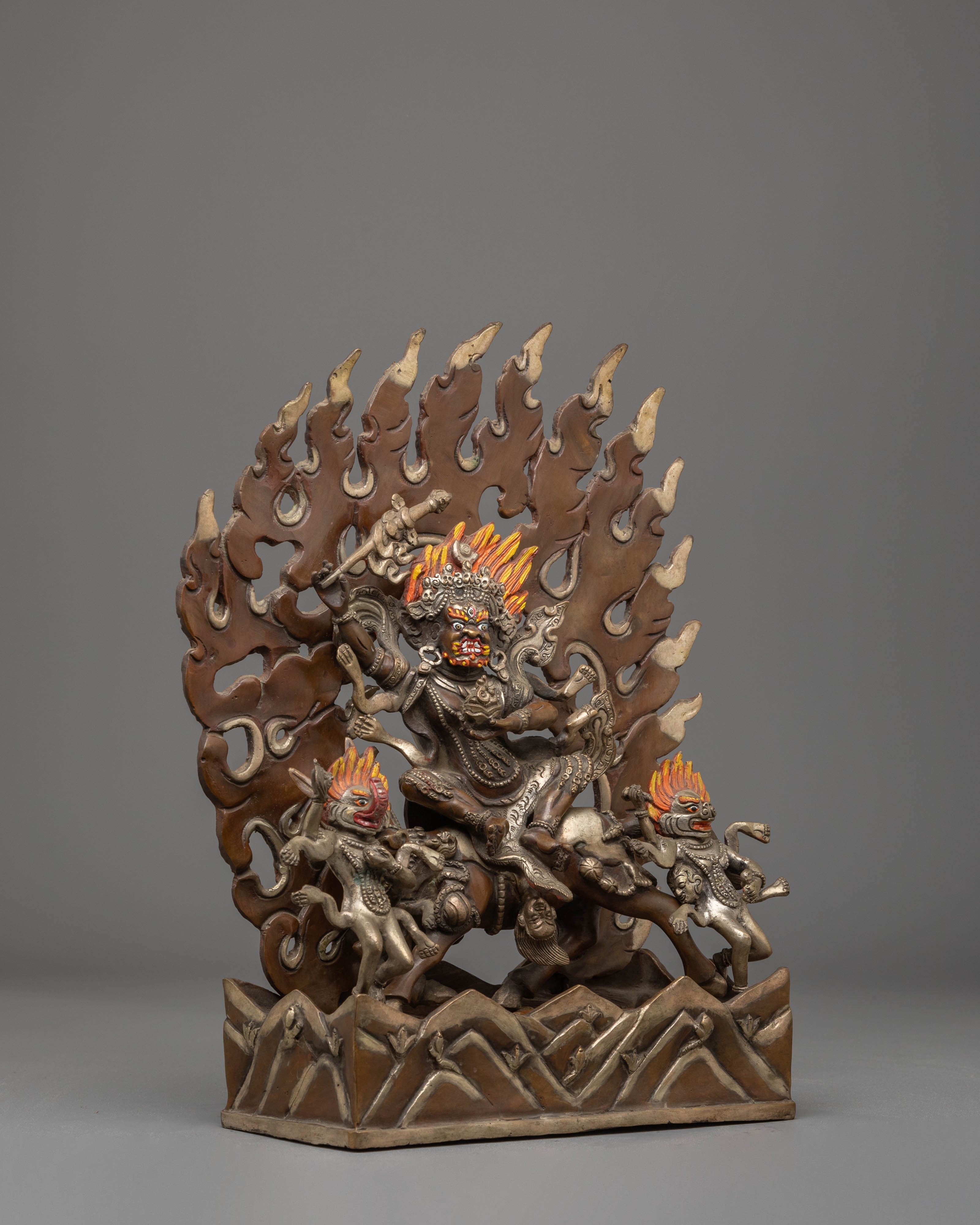 Palden Lhamo Empowerment Sculpture | Himalayan Buddhist Art