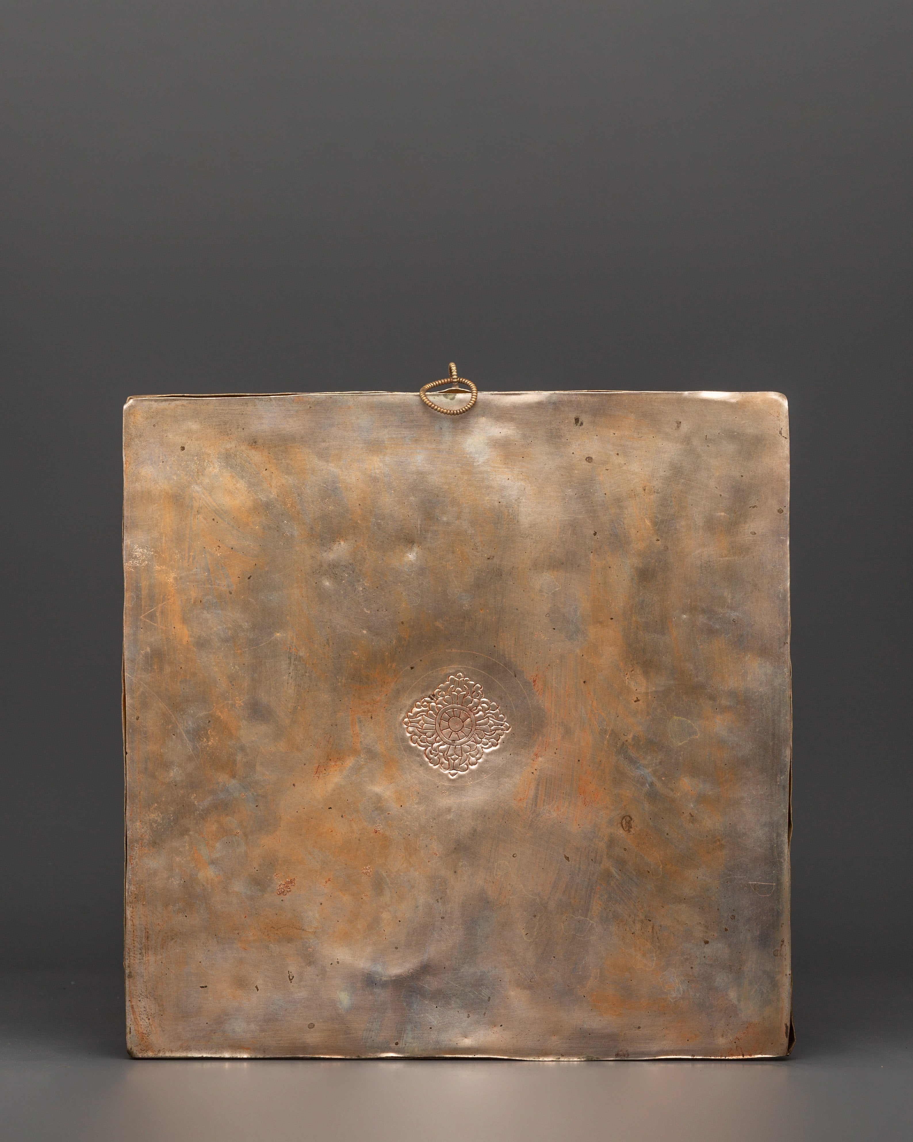 Handcrafted Chakrasamvara Mandala | Copper with Gold & Silver Plating