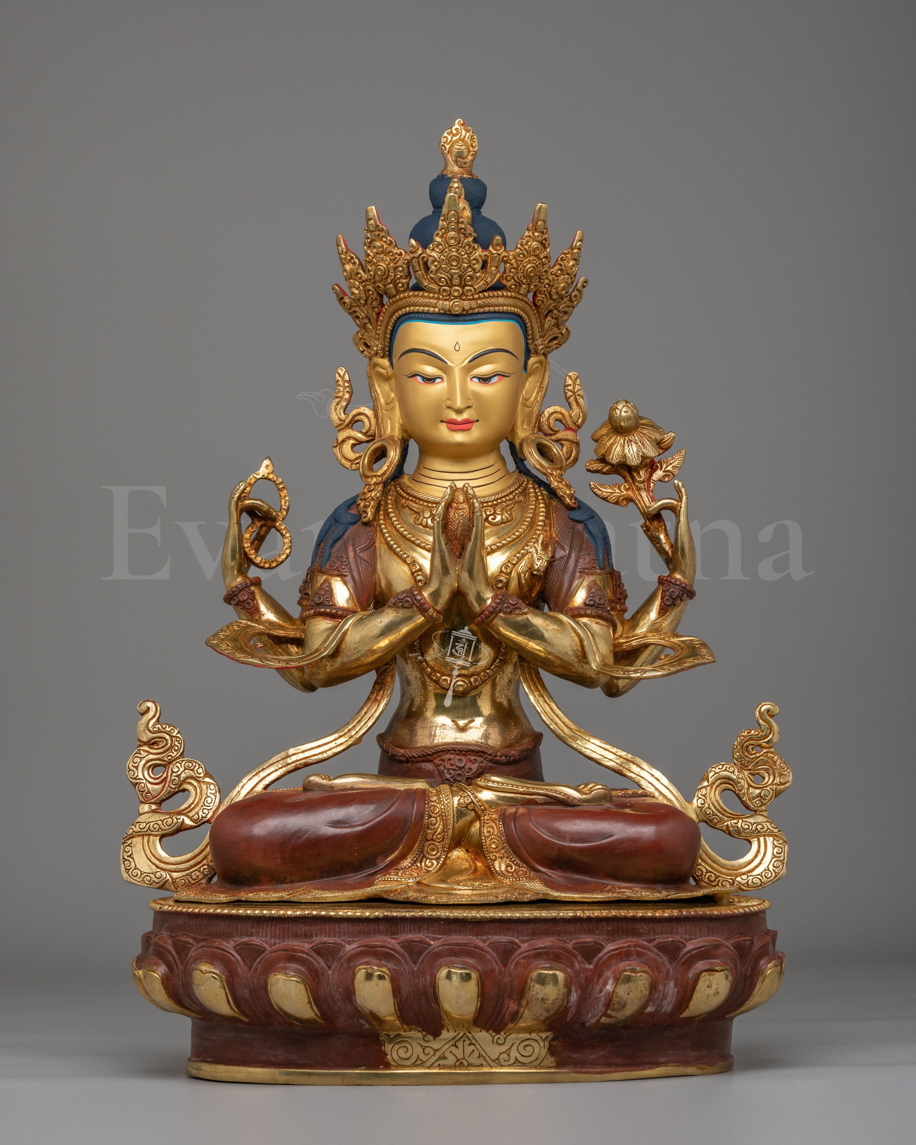 Himalayan Chenrezig Figurine   