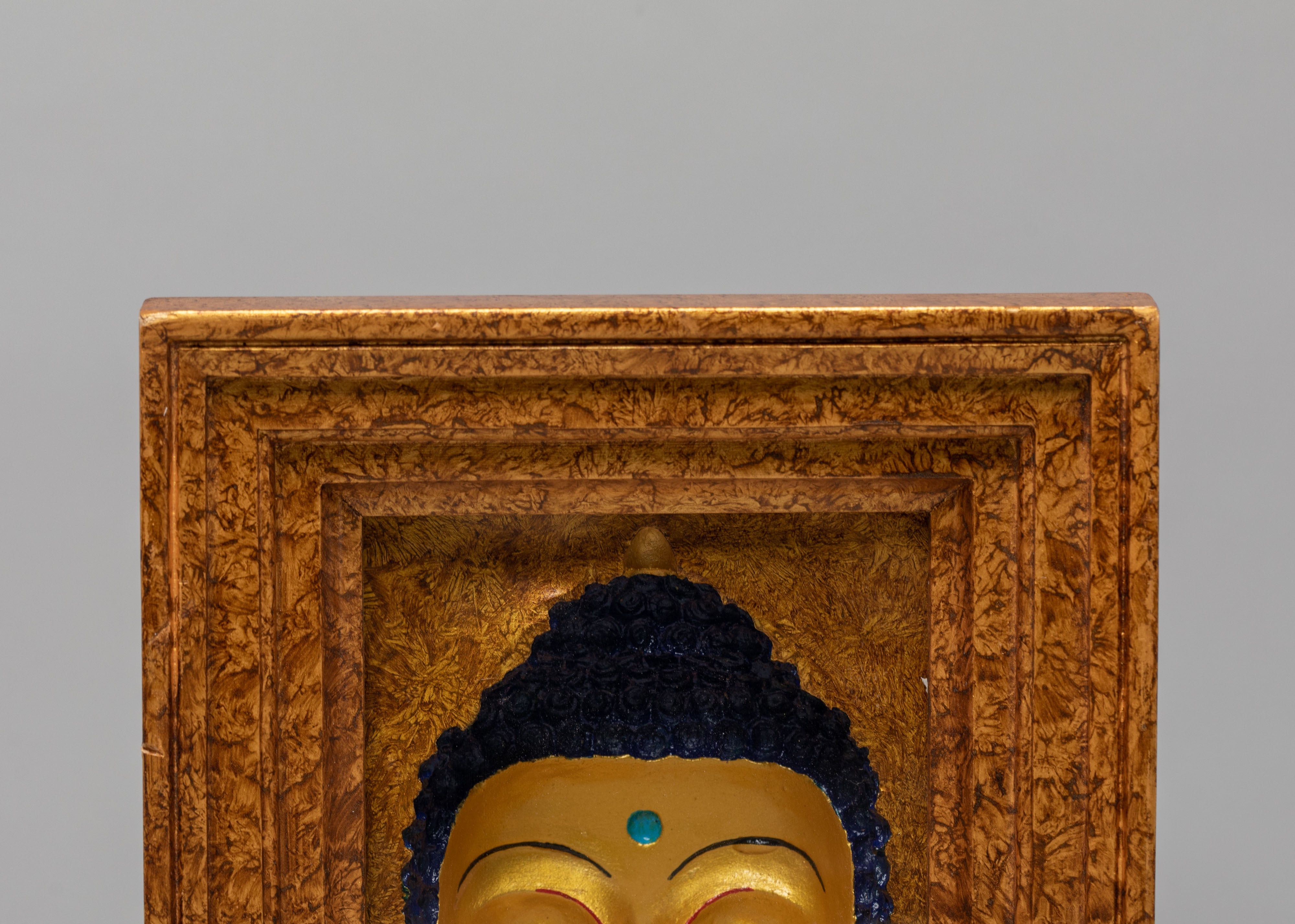 Handcrafted Buddha Head Wall Hanging | Path to Enlightenment
