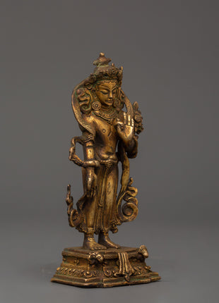 Standing Lokeshwor Handmade Statue | Symbol of Compassion and Protection