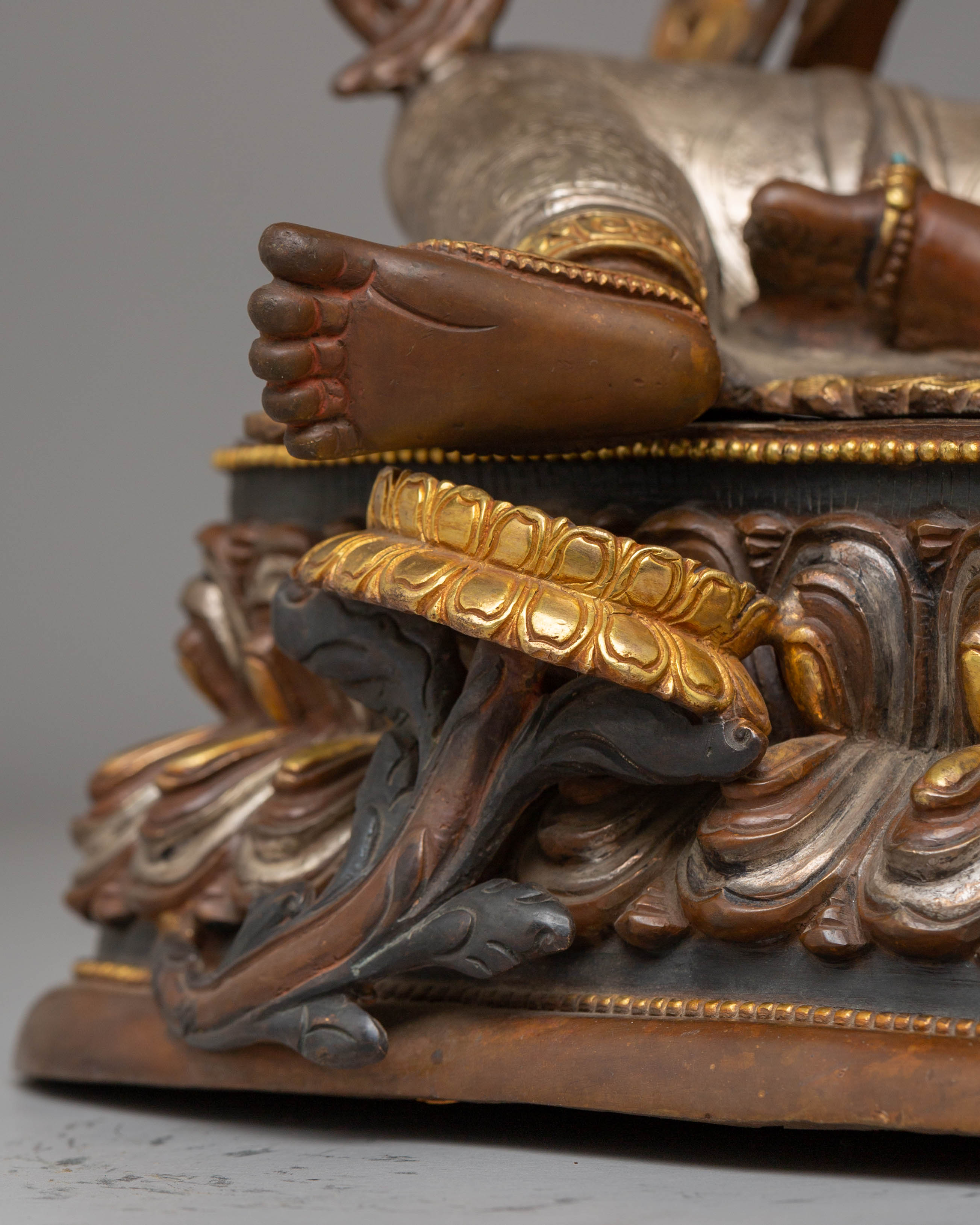 Enlightened Compassion Green Tara Statue | Green Tara Statue for Altar