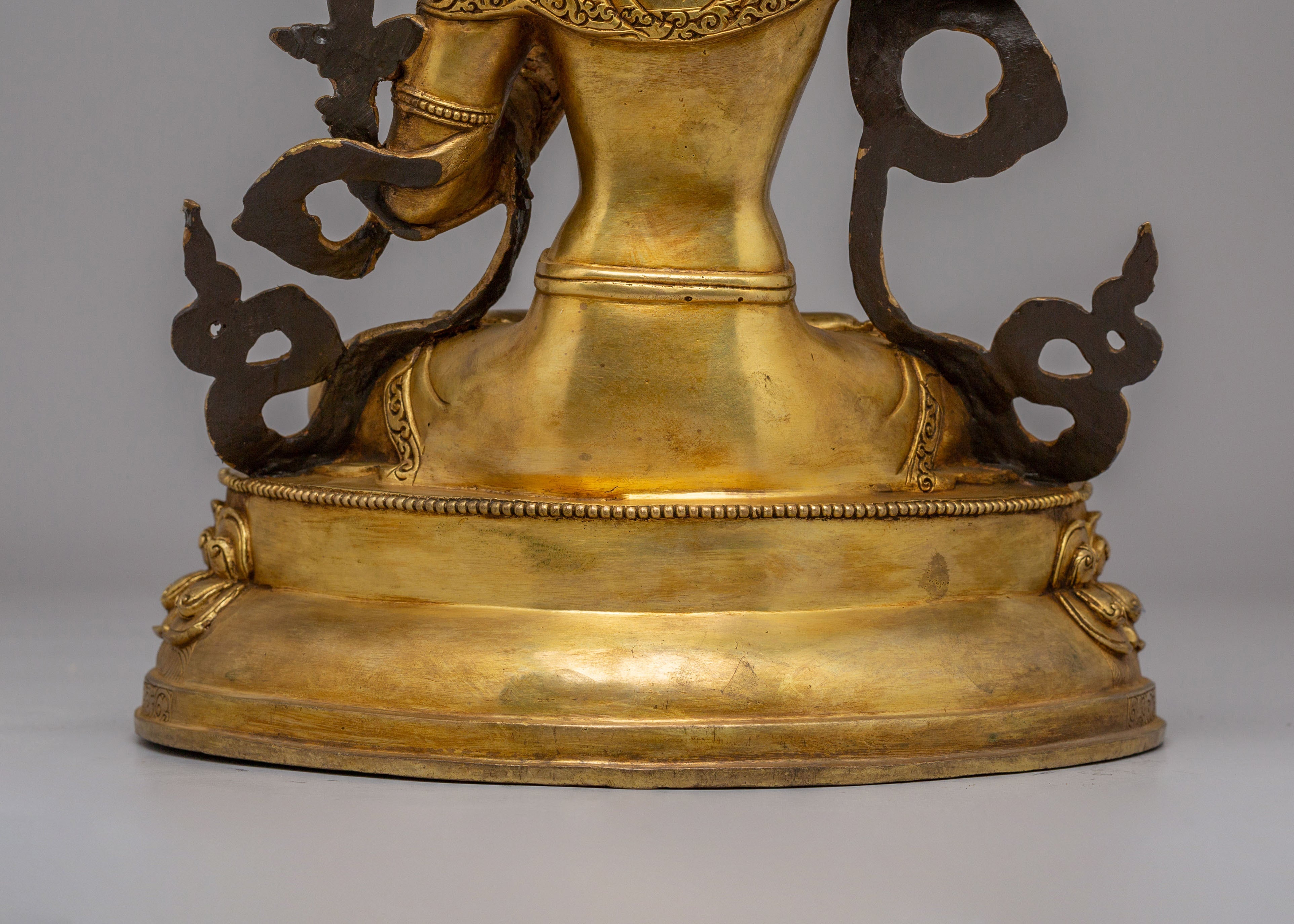 Manjushri Wisdom Buddha Sculpture | Handcrafted Statue