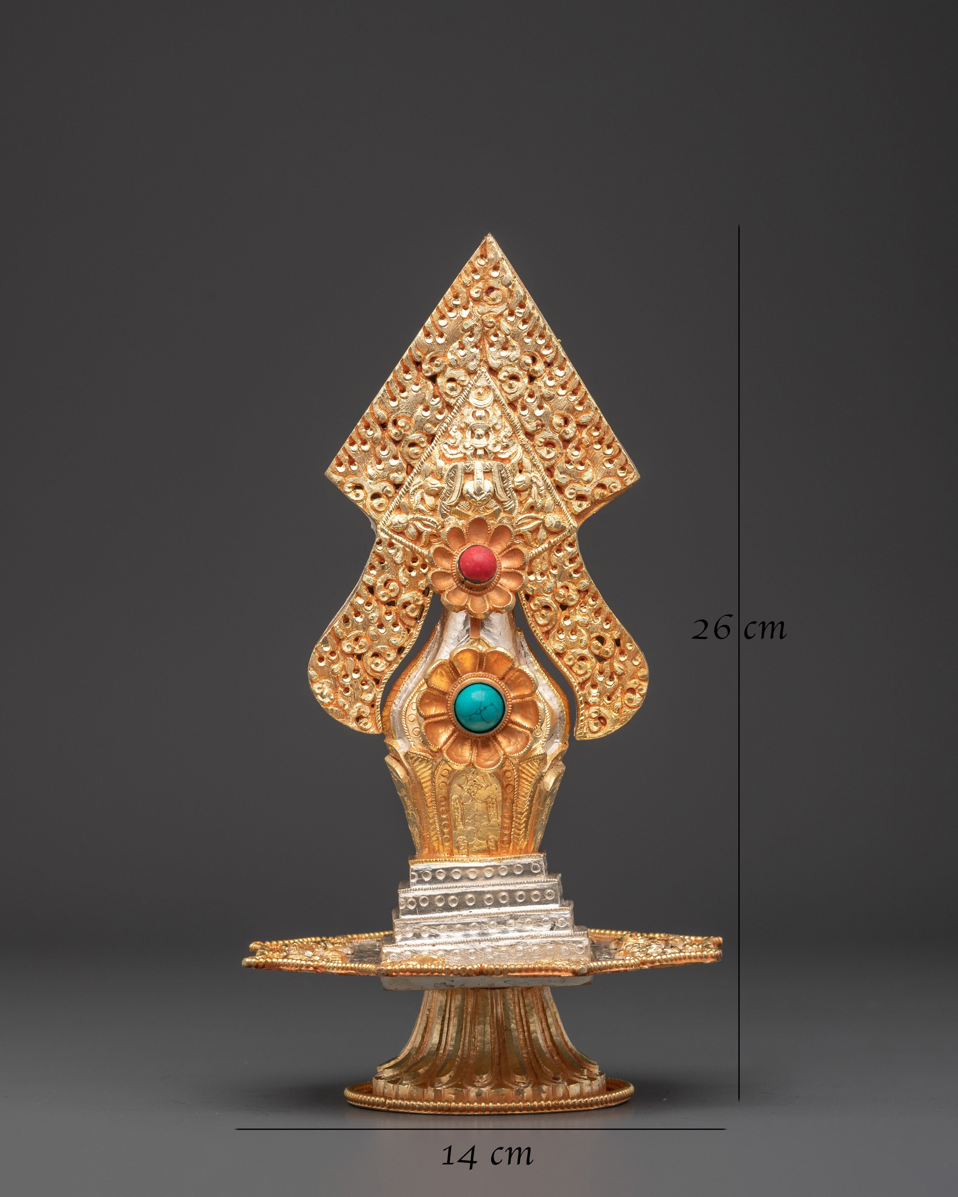 Handmade Spiritual Torma | Tibetan Ritual Decoration for Sacred Practices