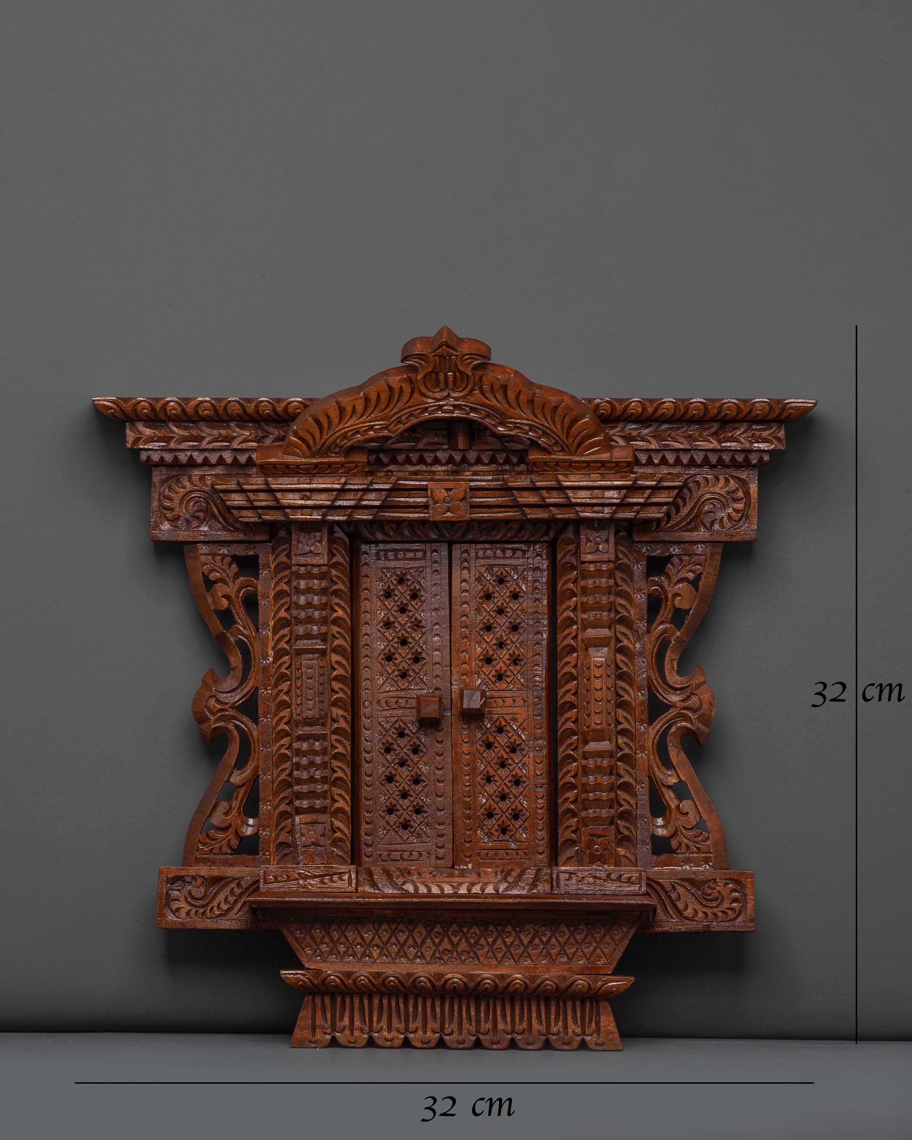 Kumari Window Frame Wall Hanging | Traditional Newari Art