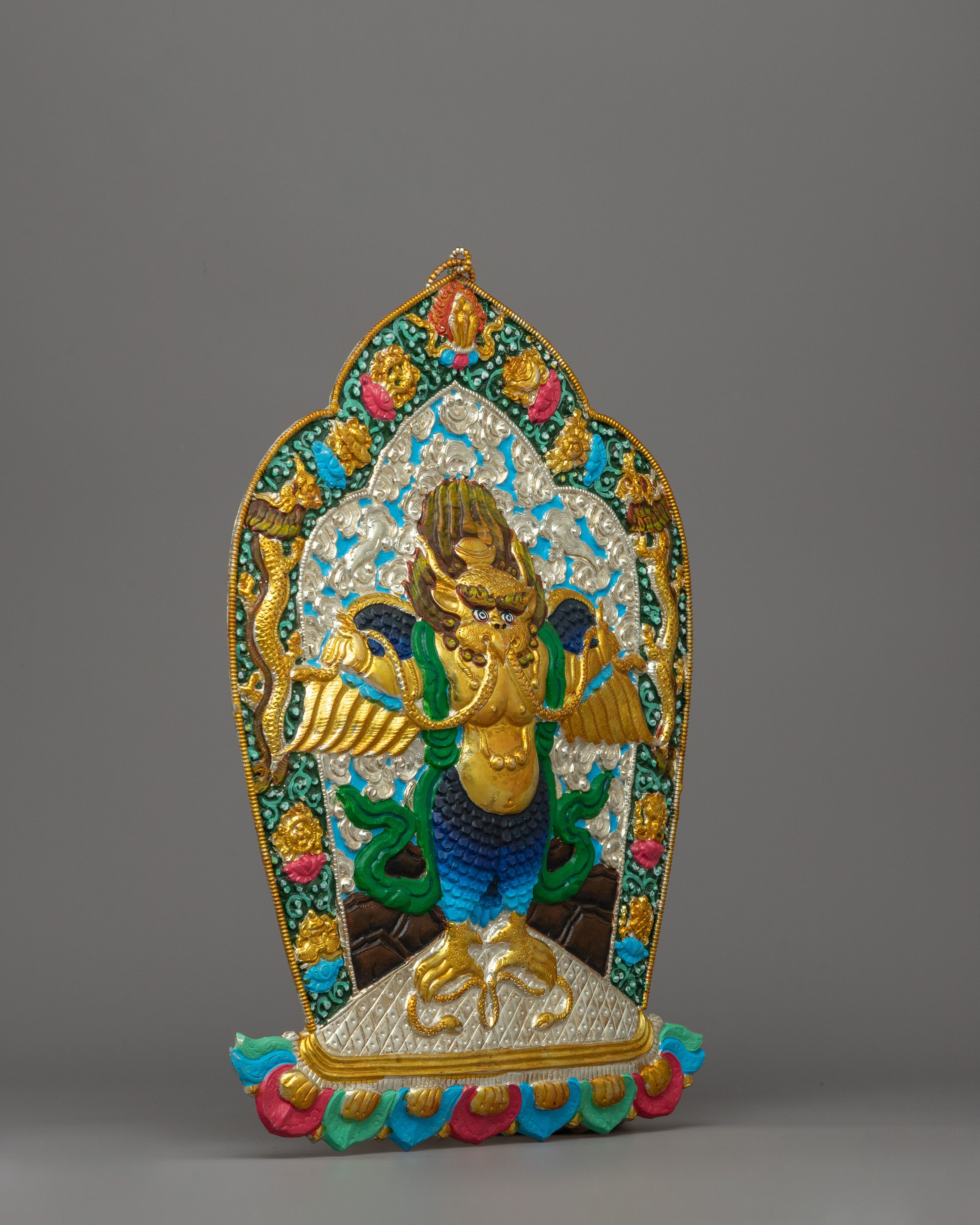 Tibetan Garuda Wall Hanging | Spiritual Home Decor