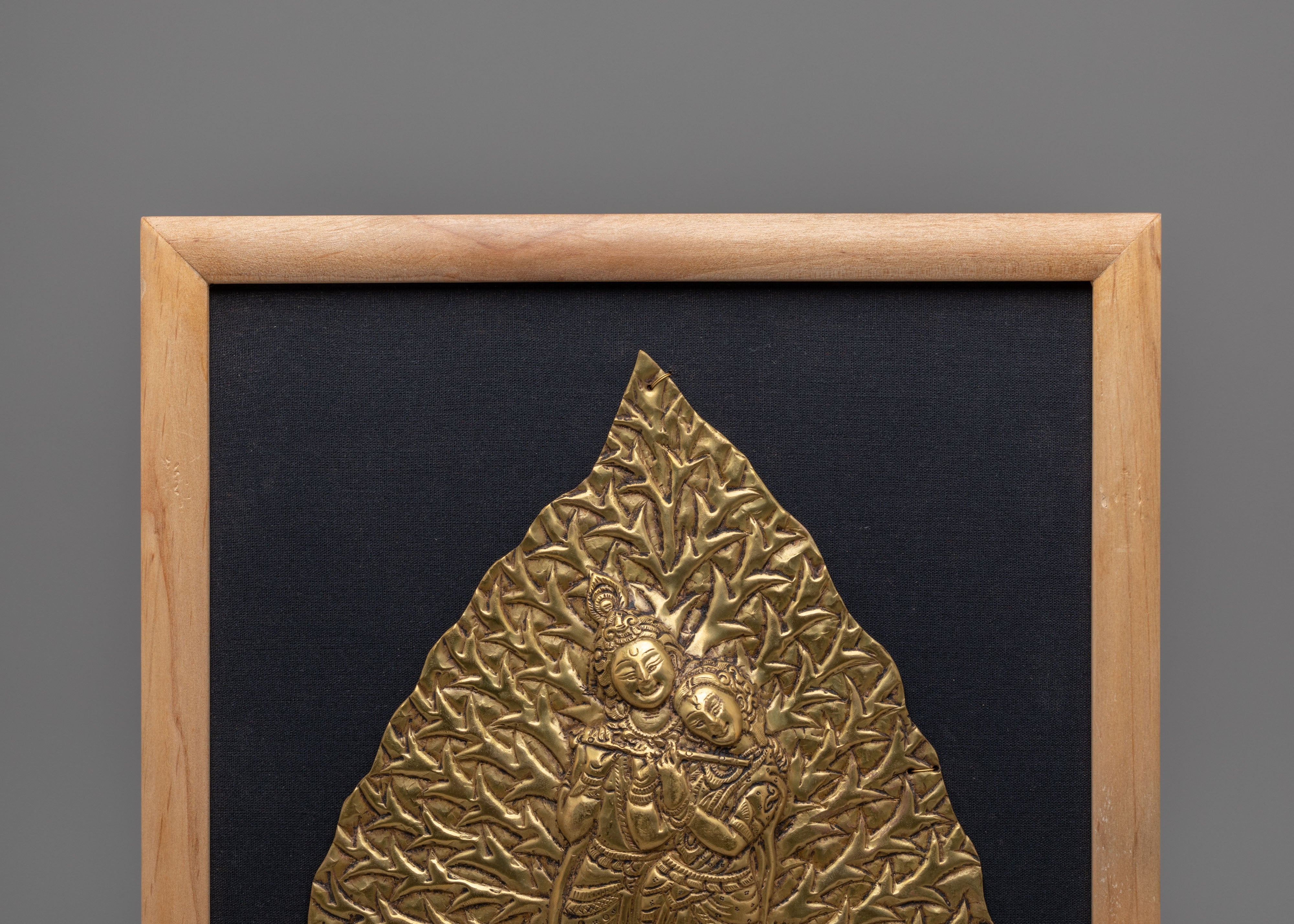 Sacred Radha Krishna Wall Hanging | Artwork with Handcrafted Design