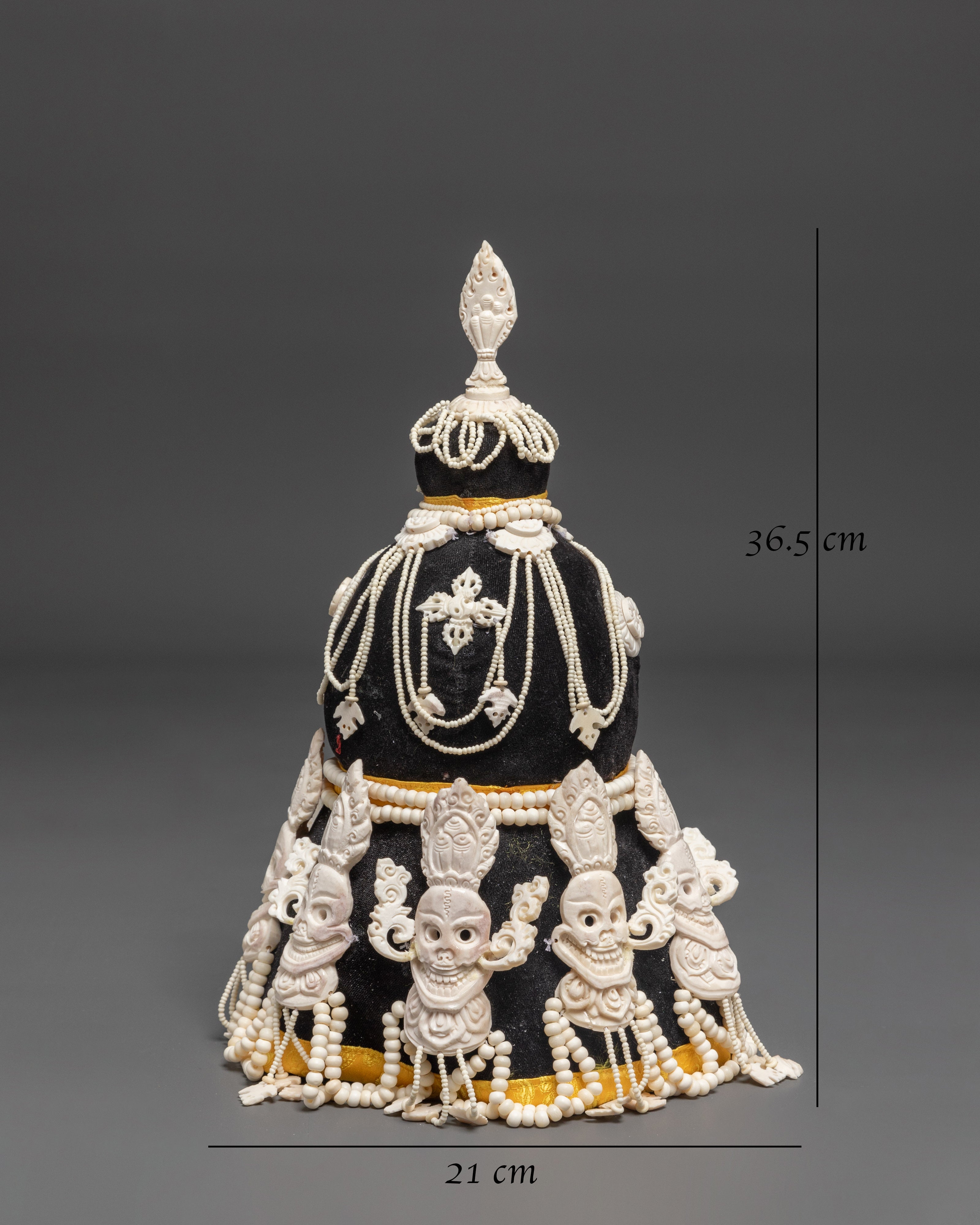 Handmade Tantric Ritual Bone Set | Tibetan Buddhist Ritual Art