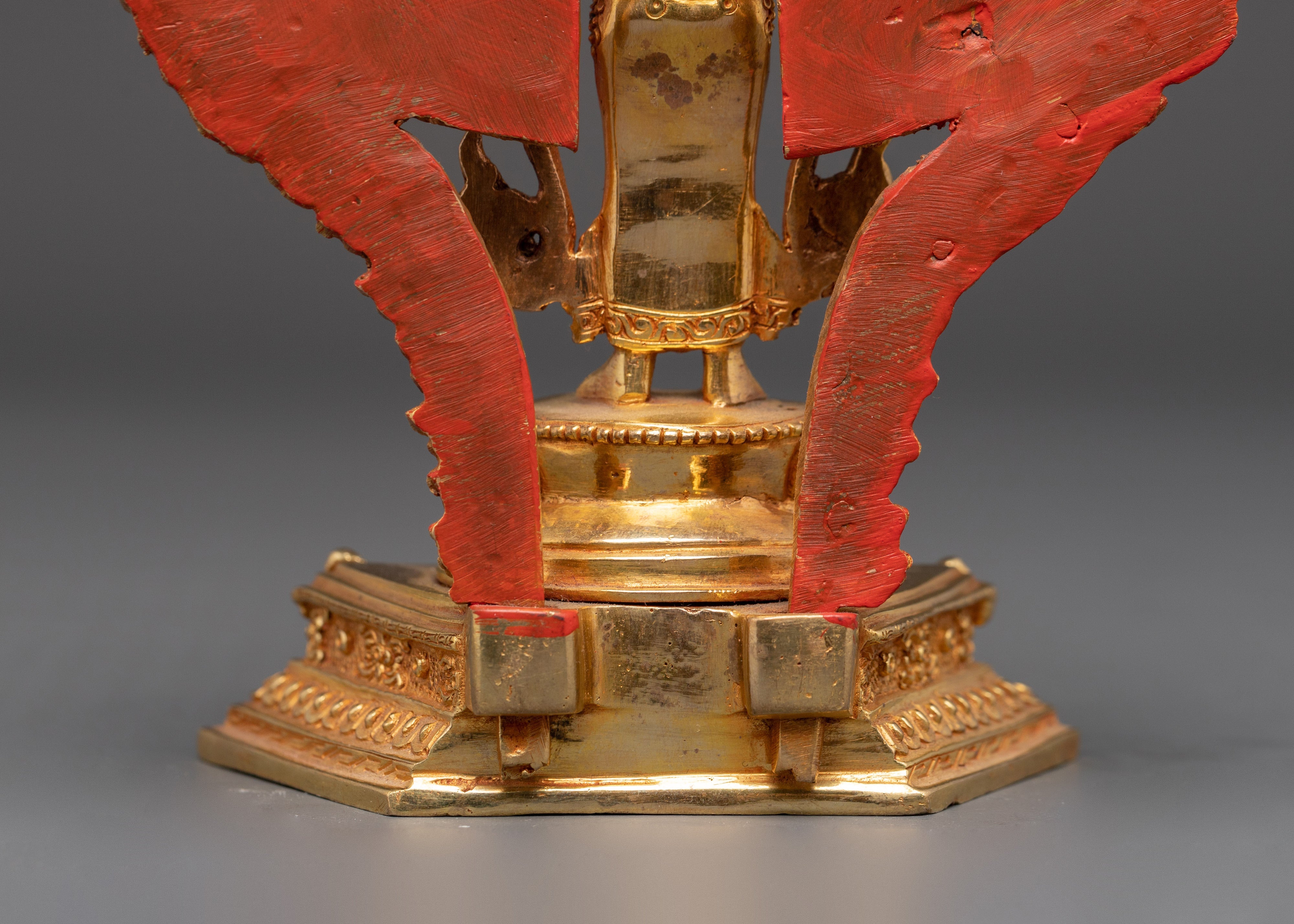 Thousand Armed Chenrezig Copper Statue | Gold Plated Avalokiteshvara