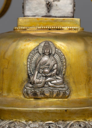 Decorative Buddhist Stupa Sculpture | Symbol of Peace and Enlightenment, for Home Decor