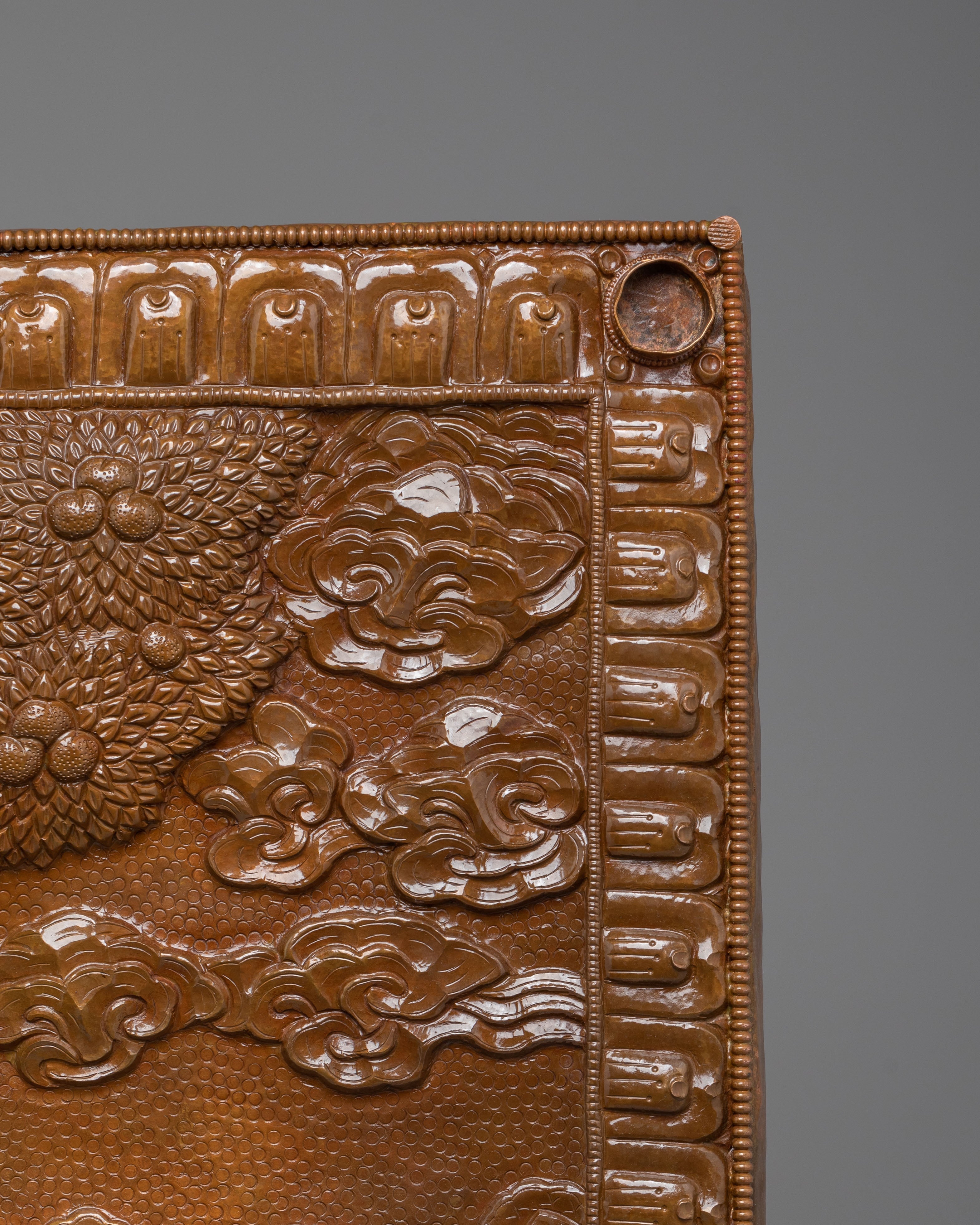 Four Harmonious Friends Wall Hanging | Oxidized Copper Body with Handcrafted Details